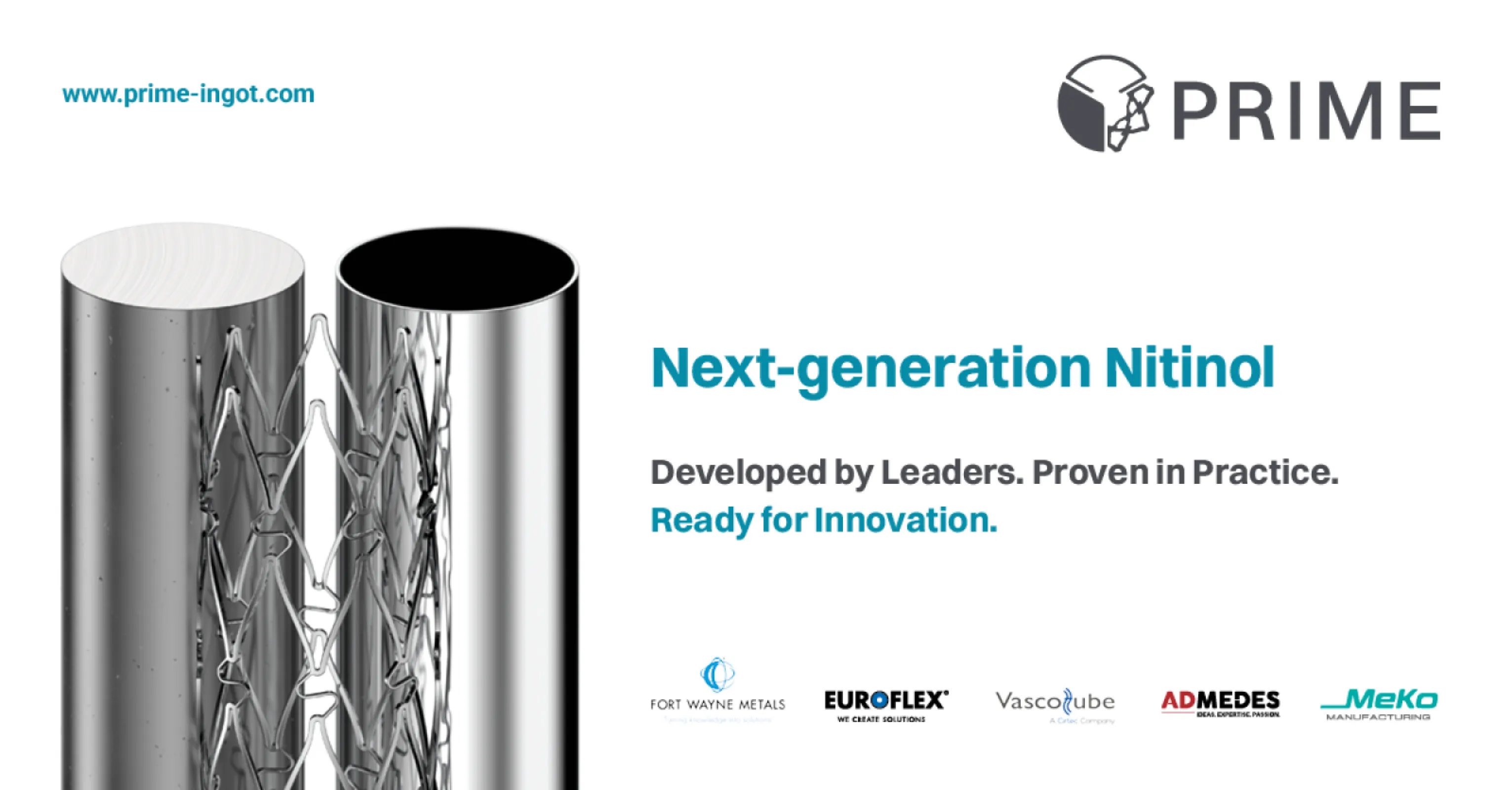 Collaboration across the Nitinol value chain focused on validated materials, process reliability and long-term supply chain stability for medical device manufacturing.