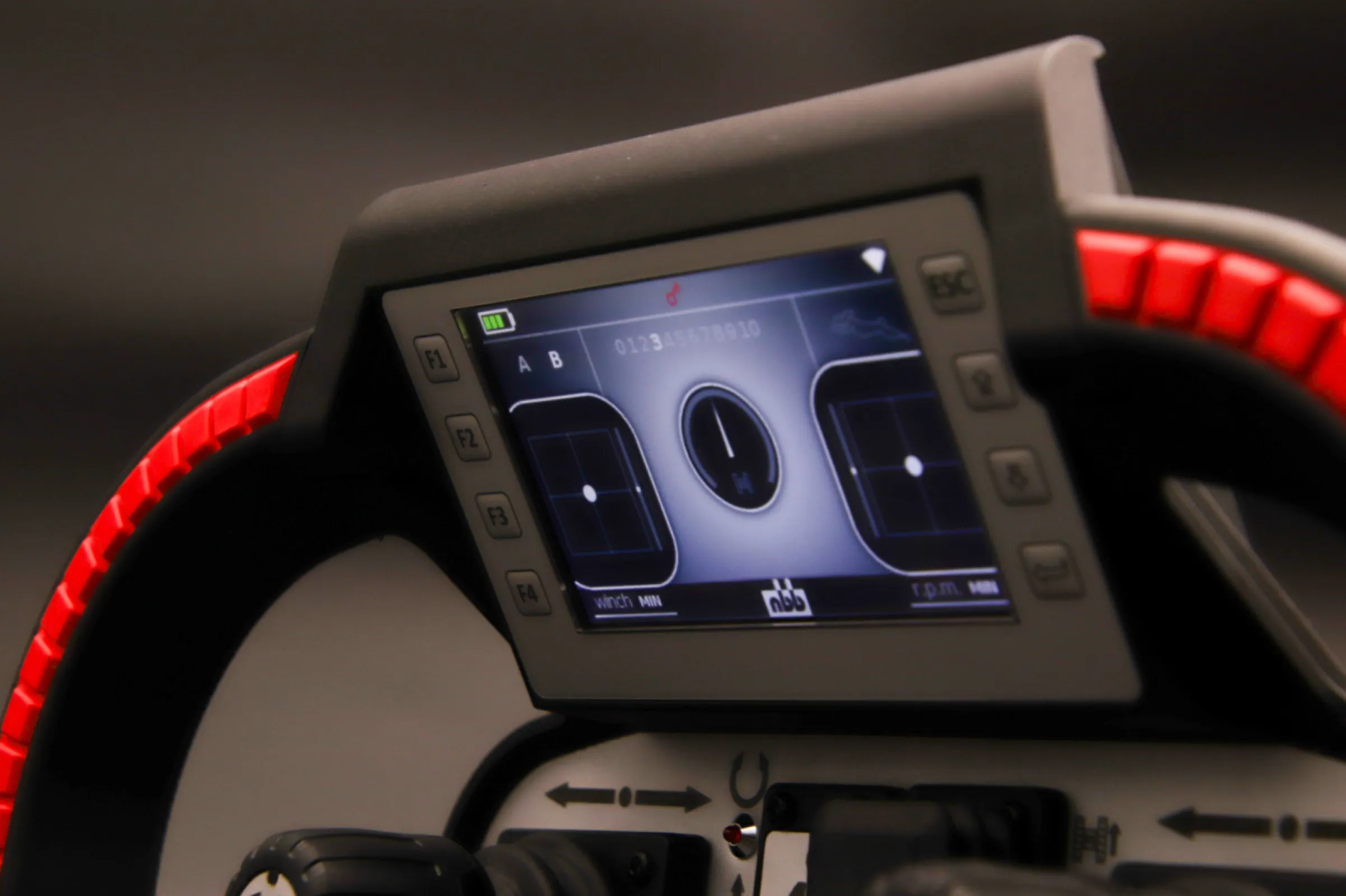 Our joystick transmitter Nano-media.