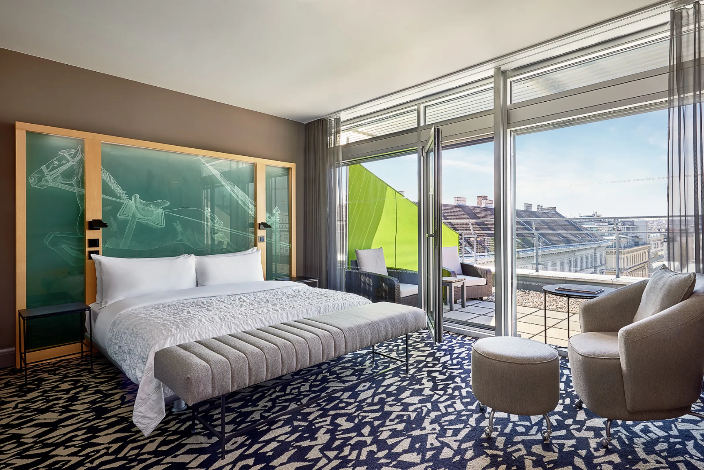 Le Méridien Vienna - Rooftop Terrace Suite