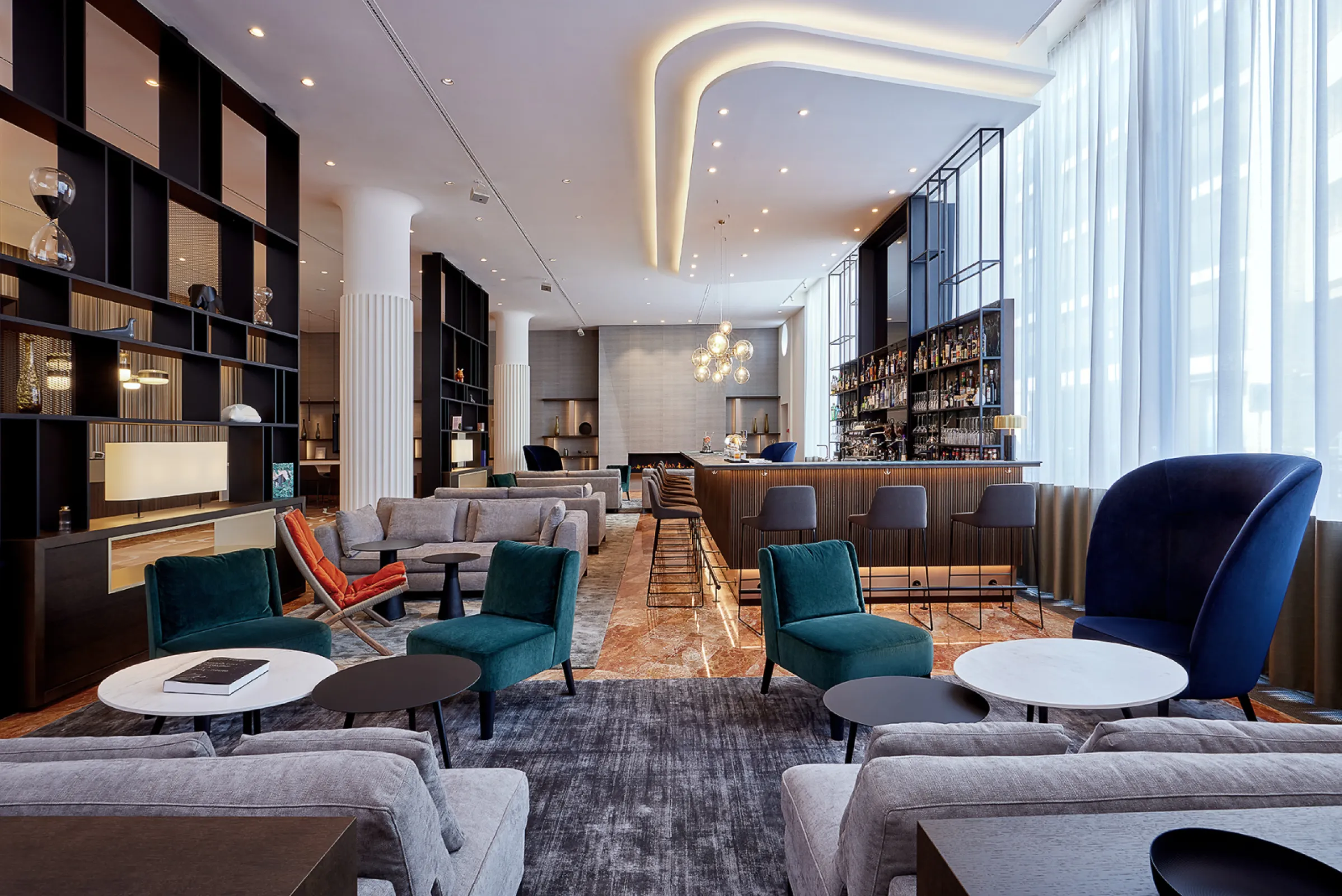 Basel Marriott - Greatroom lobby bar