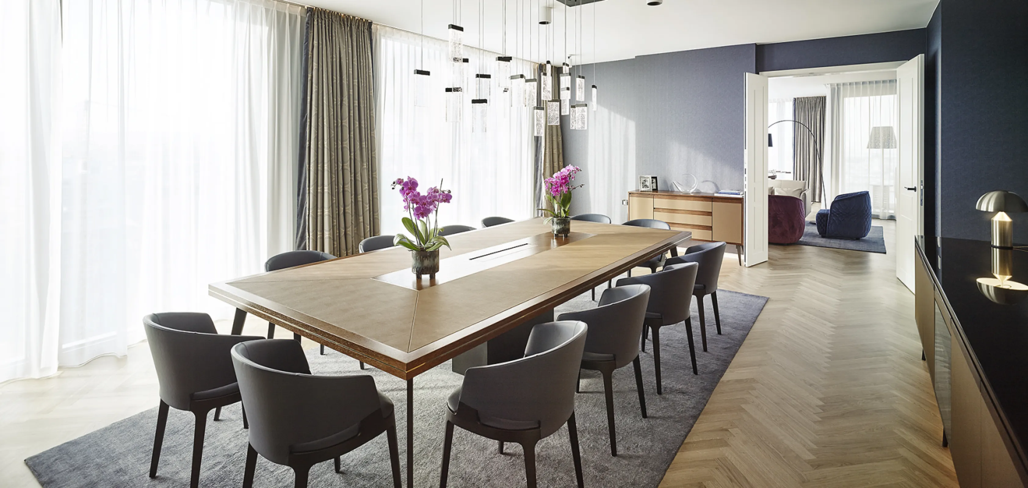 Hyatt Regency Vienna - Penthouse Suite dining room