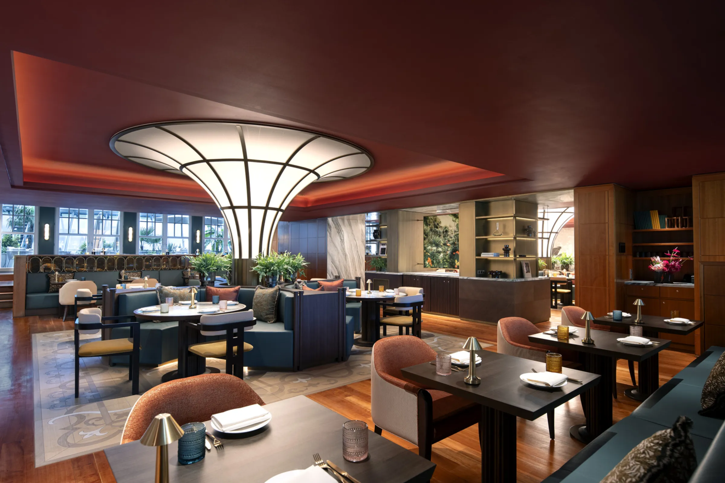 Hamburg Conrad - GRETA OTO restaurant for up to 118 pax (Latin-American kitchen)