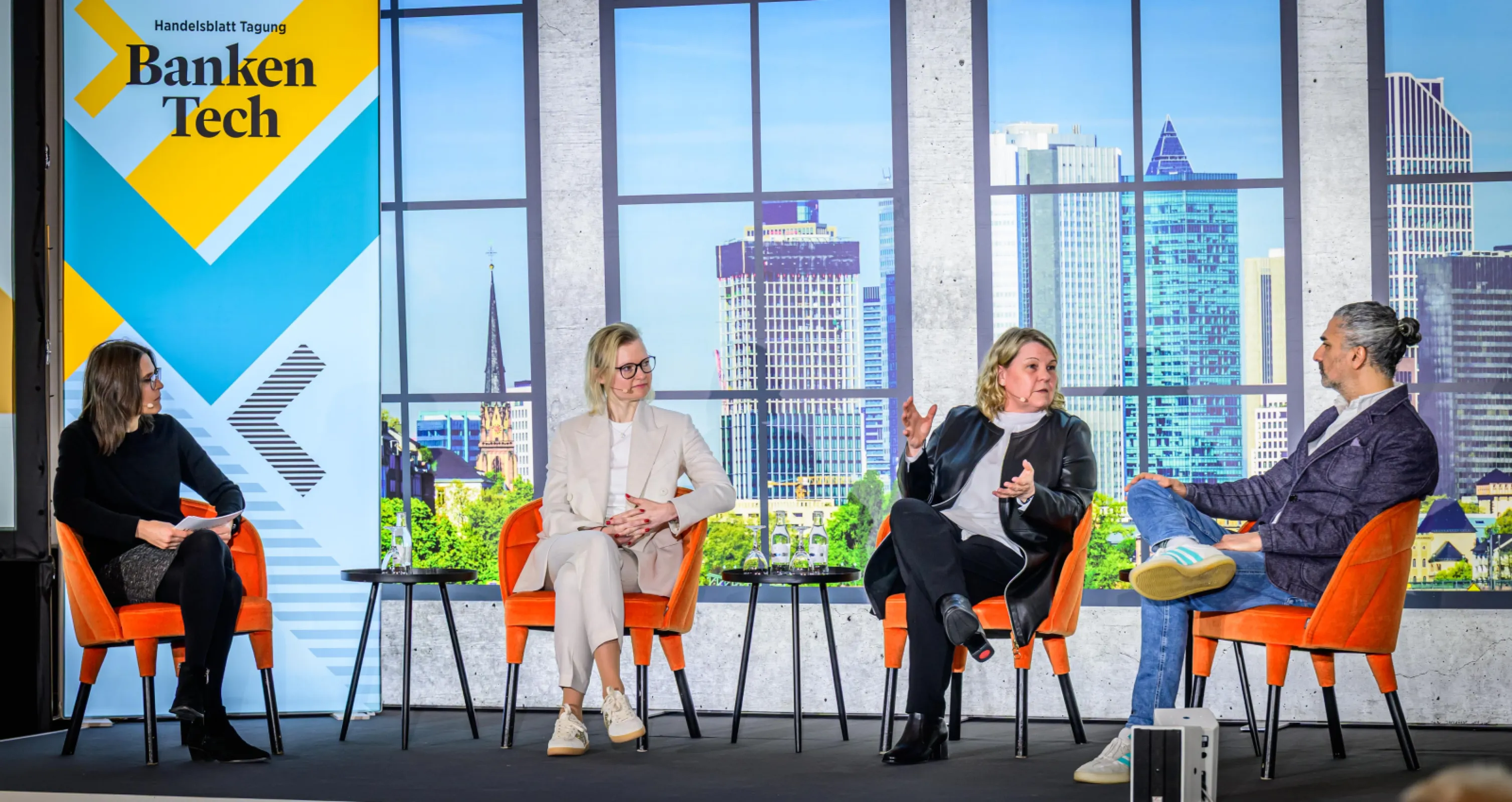 Panel Banken Tech: J.P MORGAN, RATEPAY, GREEN BANANA