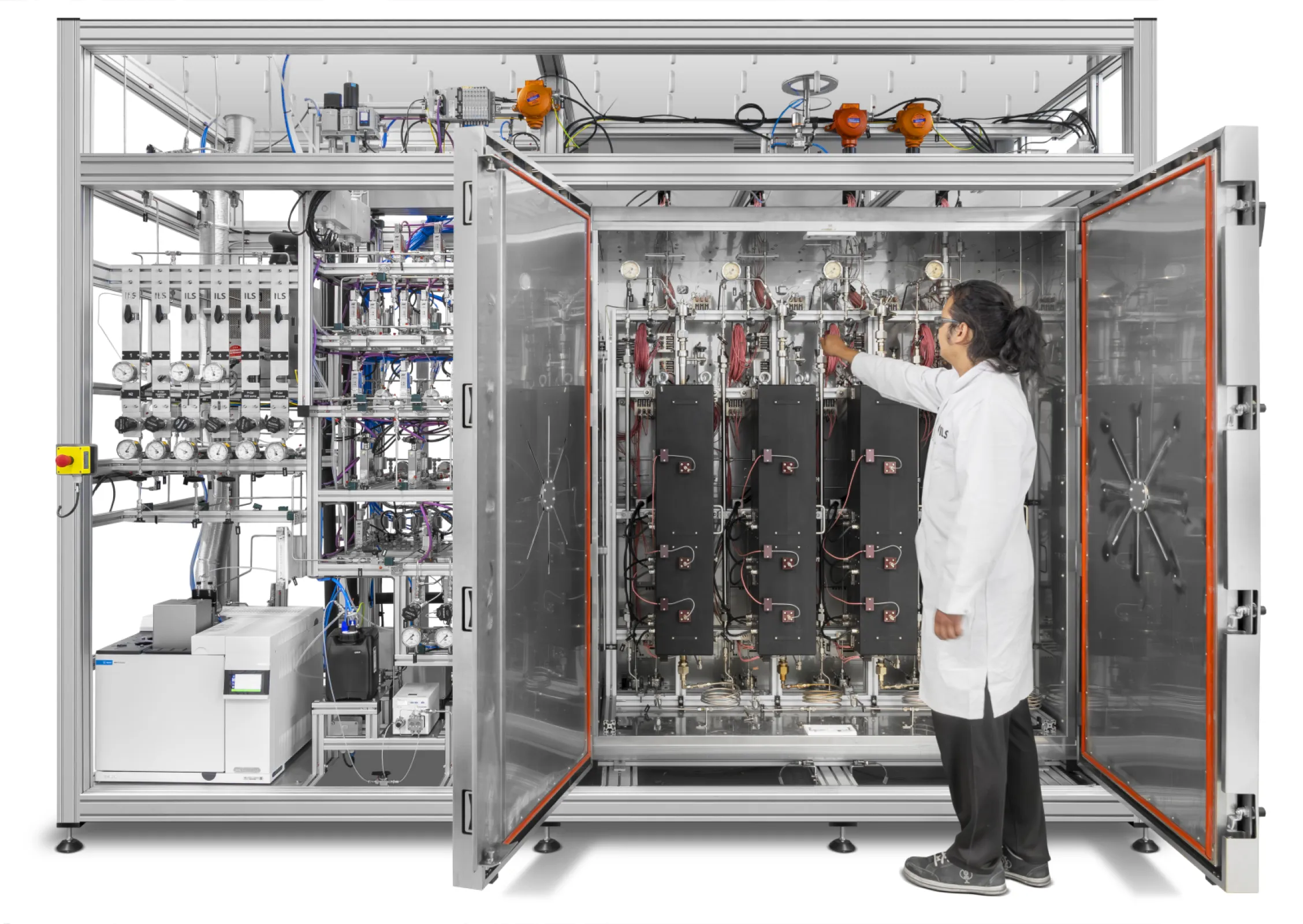 High Throughput Ammonia Cracker