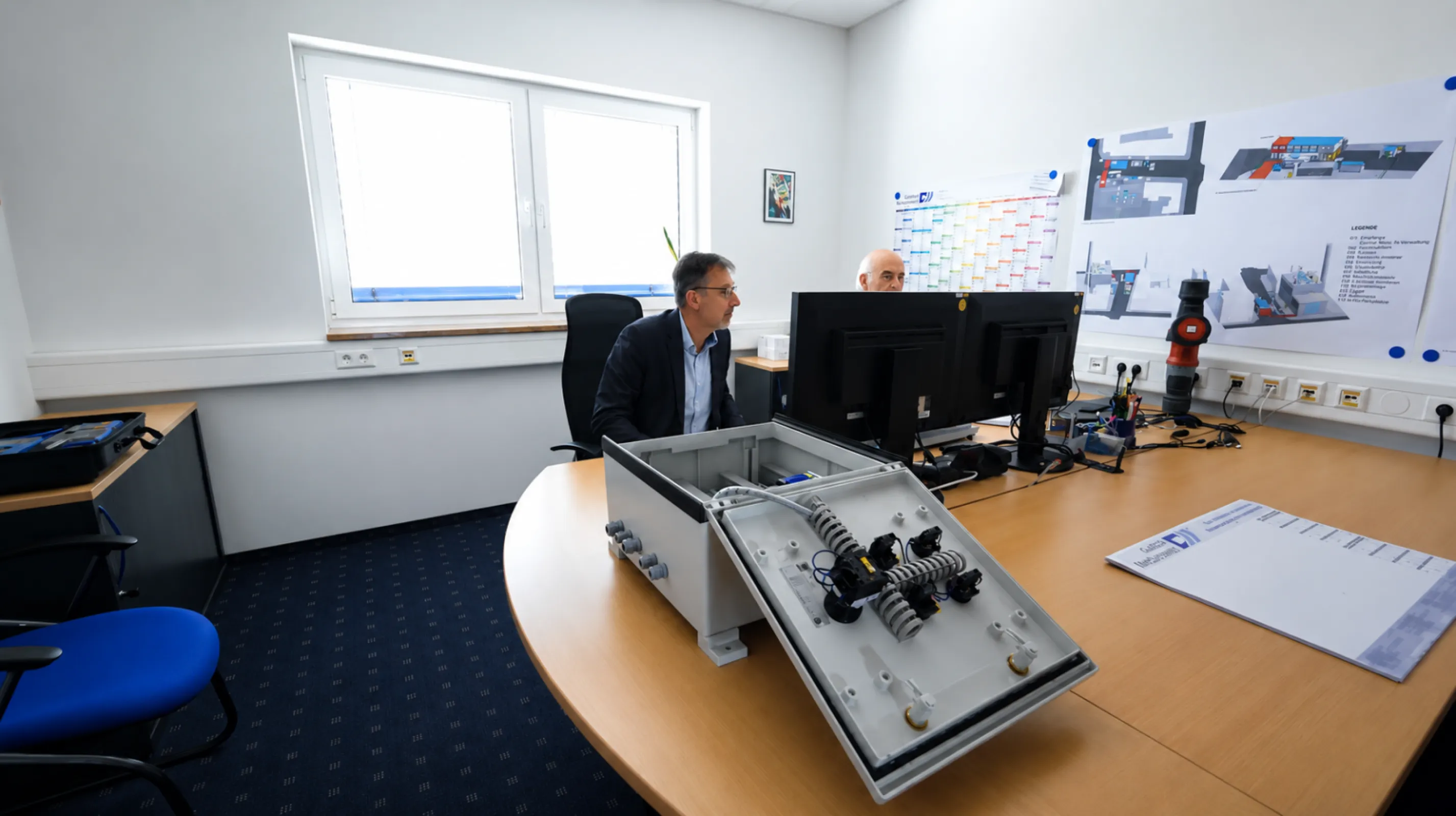Engineering workspace for electrical design and system planning, where concepts are developed into detailed and executable solutions for industrial projects.
