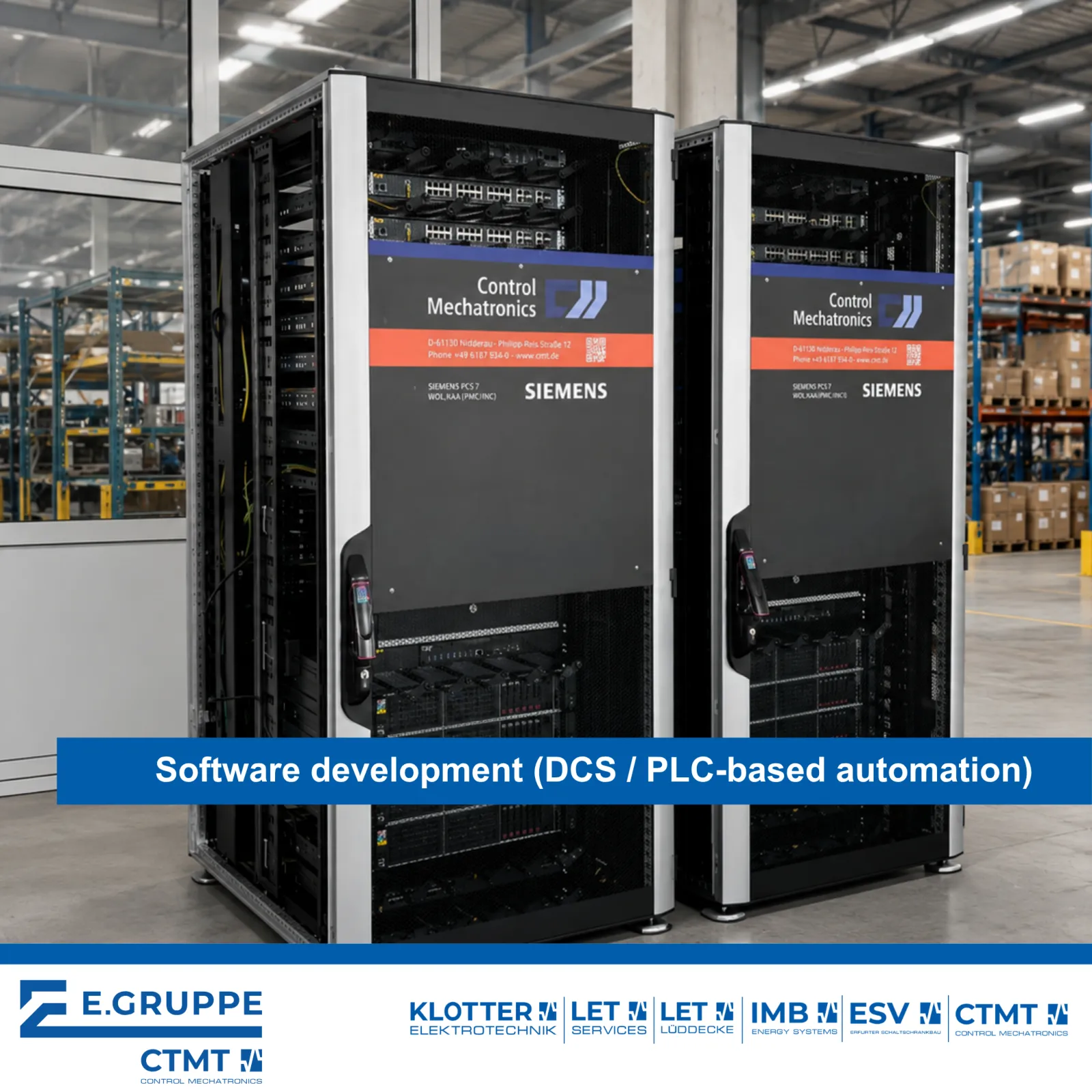 Virtualized control system environment with redundant host systems, backup and firewall components – ensuring secure and reliable operation of process control applications