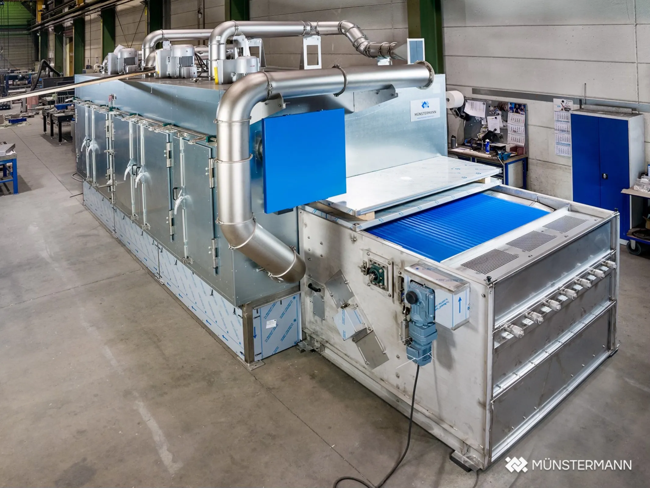 Belt Dryer for chemical application