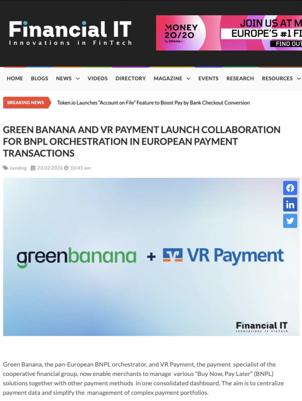 FINANCIAL IT INNOVATION