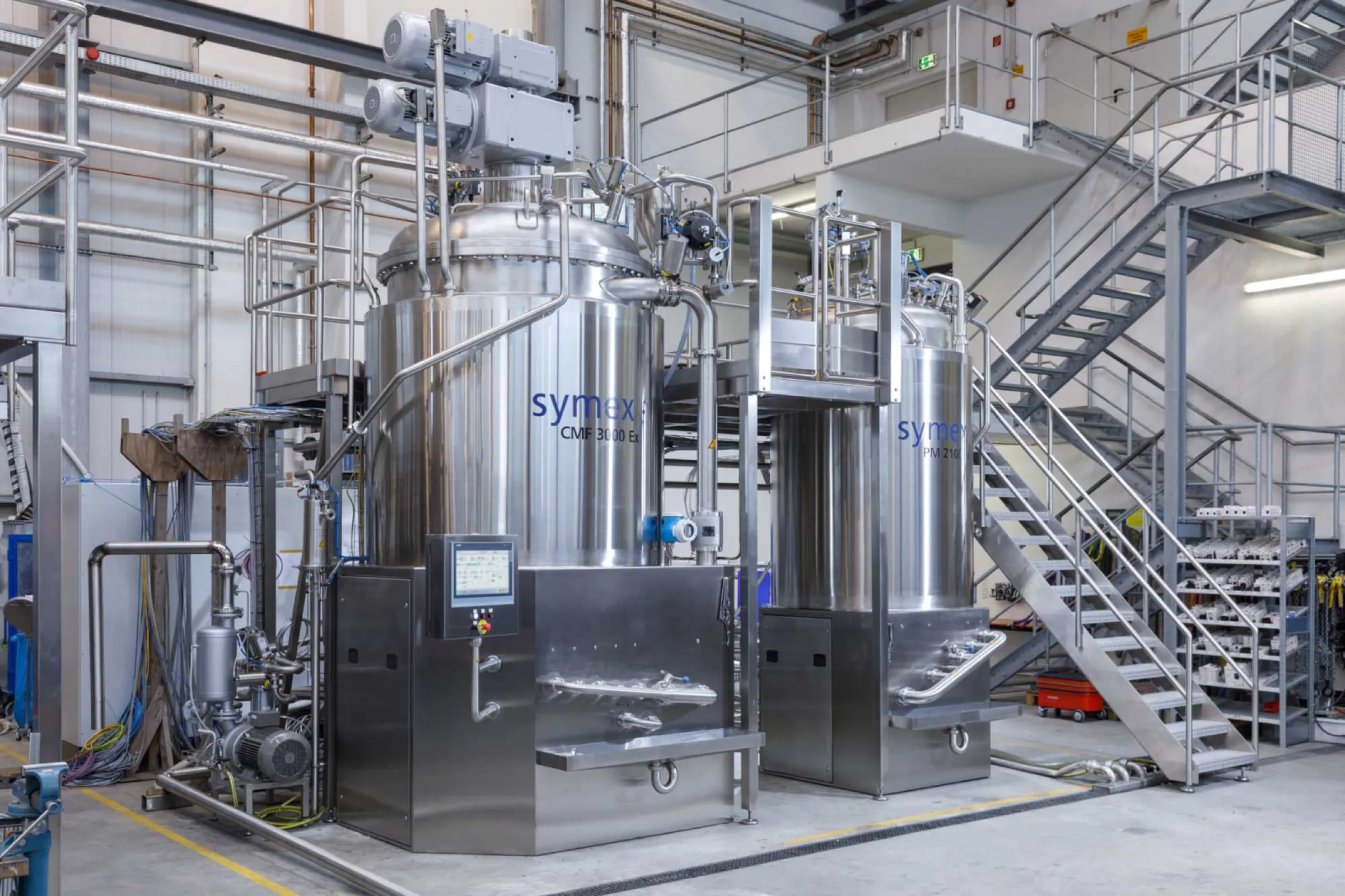 symex mixing system CMF 3,000 EX + PM 2,100 liters for Pharma/ Healthcare and Cosmetics/ Personal Care.