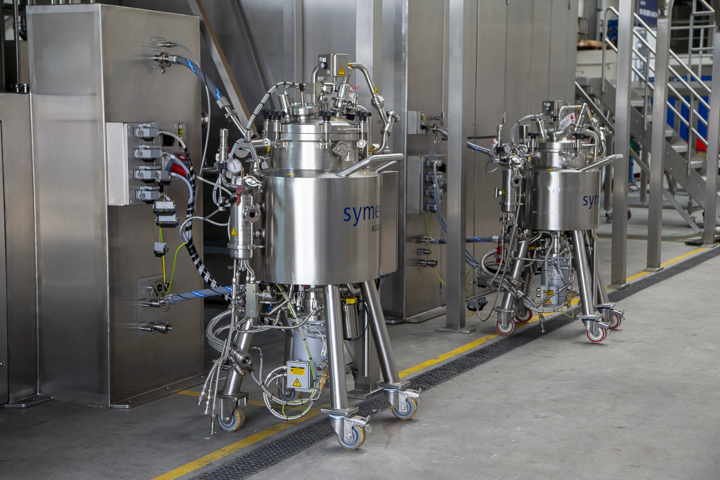 symex mobile mixing system 50 and 30 liters.