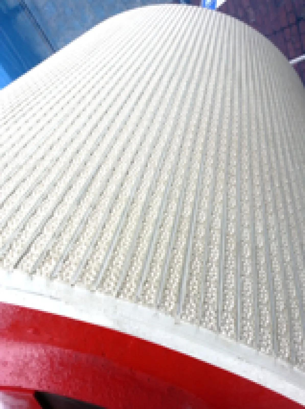 Direct bond ceramic pulley lagging
