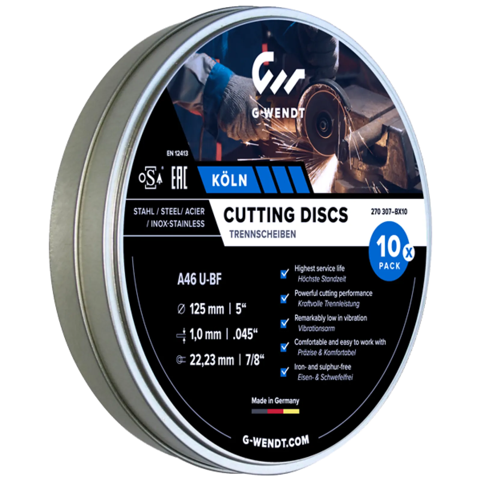 Cutting Discs for Steel and Stainless Steel