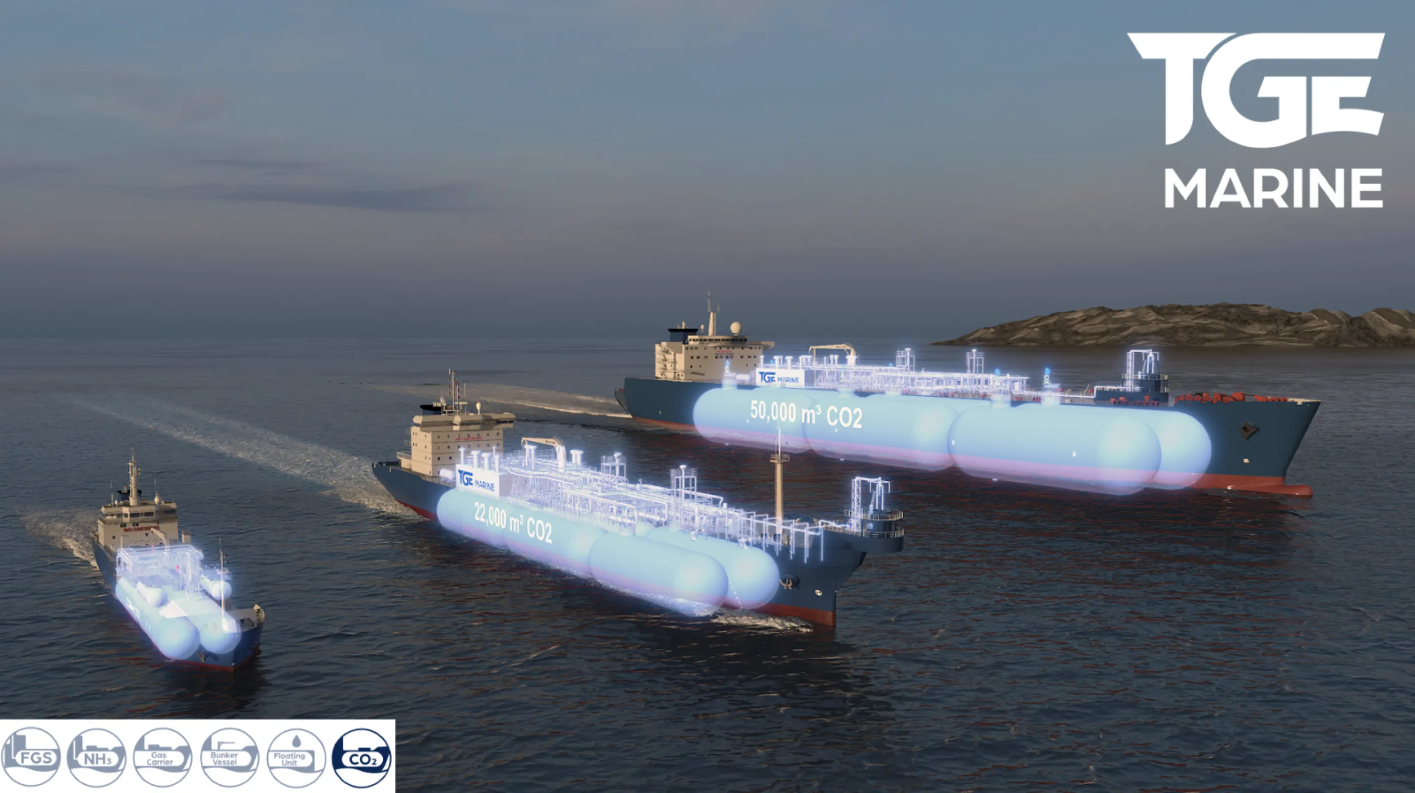 CO2 Carrier: Shipping of and floating solutions for Carbon Capture & Storage