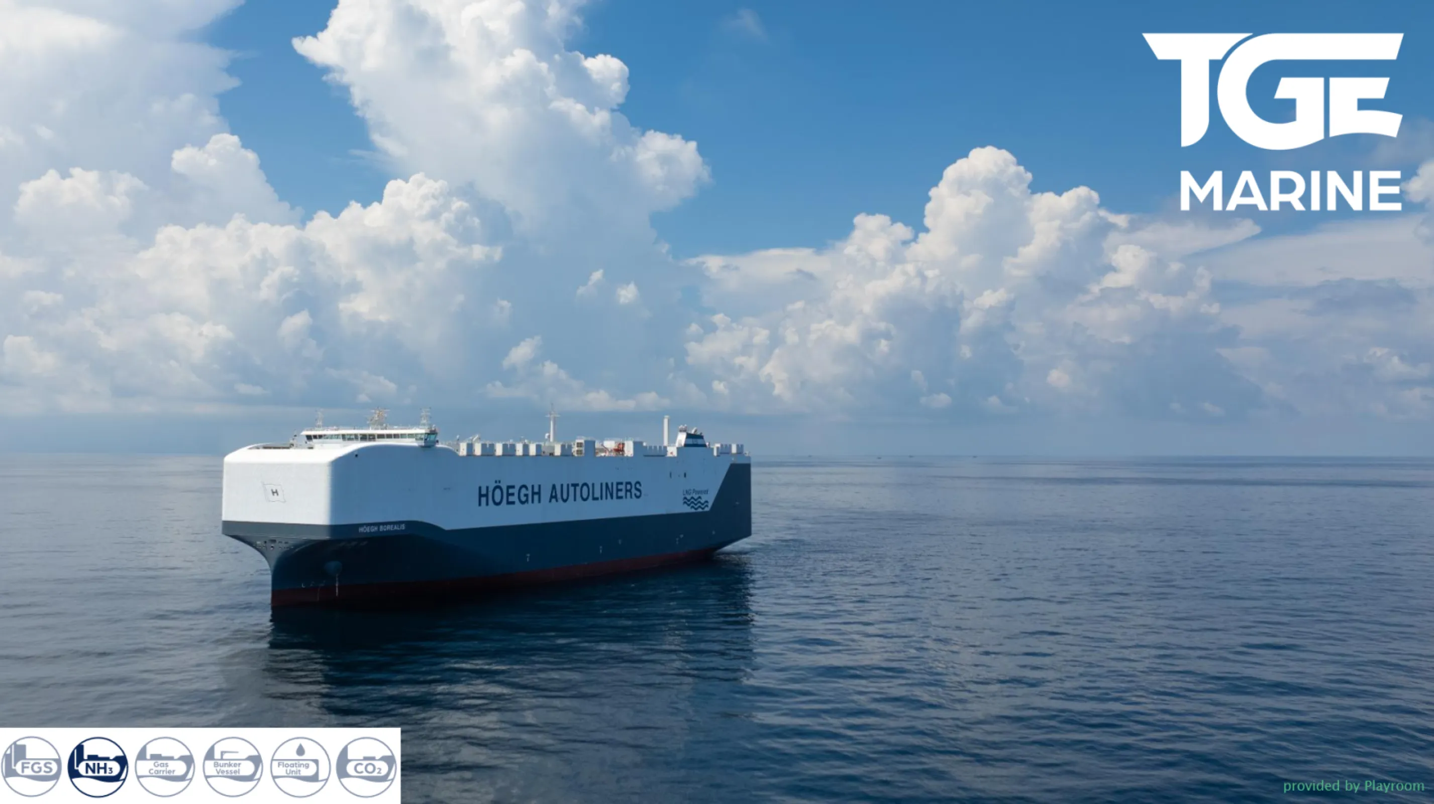 The AURORA Class (Höegh Autoliners) is the world's biggest PCTC entered in service in 2024.