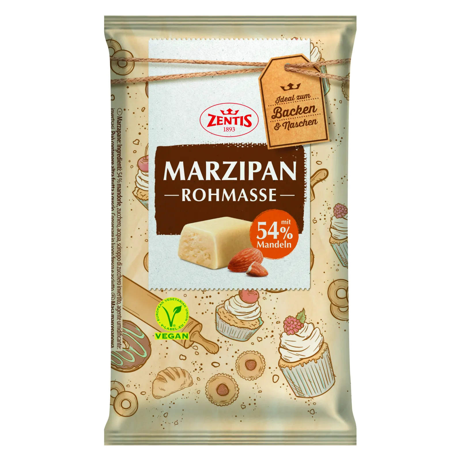 Marzipan - Almond Paste with 54% almonds
