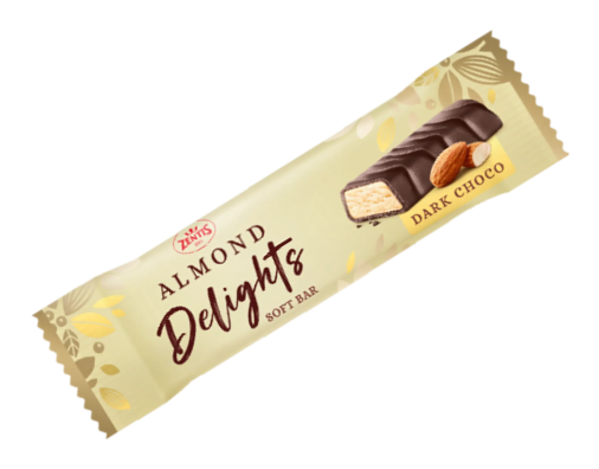 Almond Delights covered with dark choco