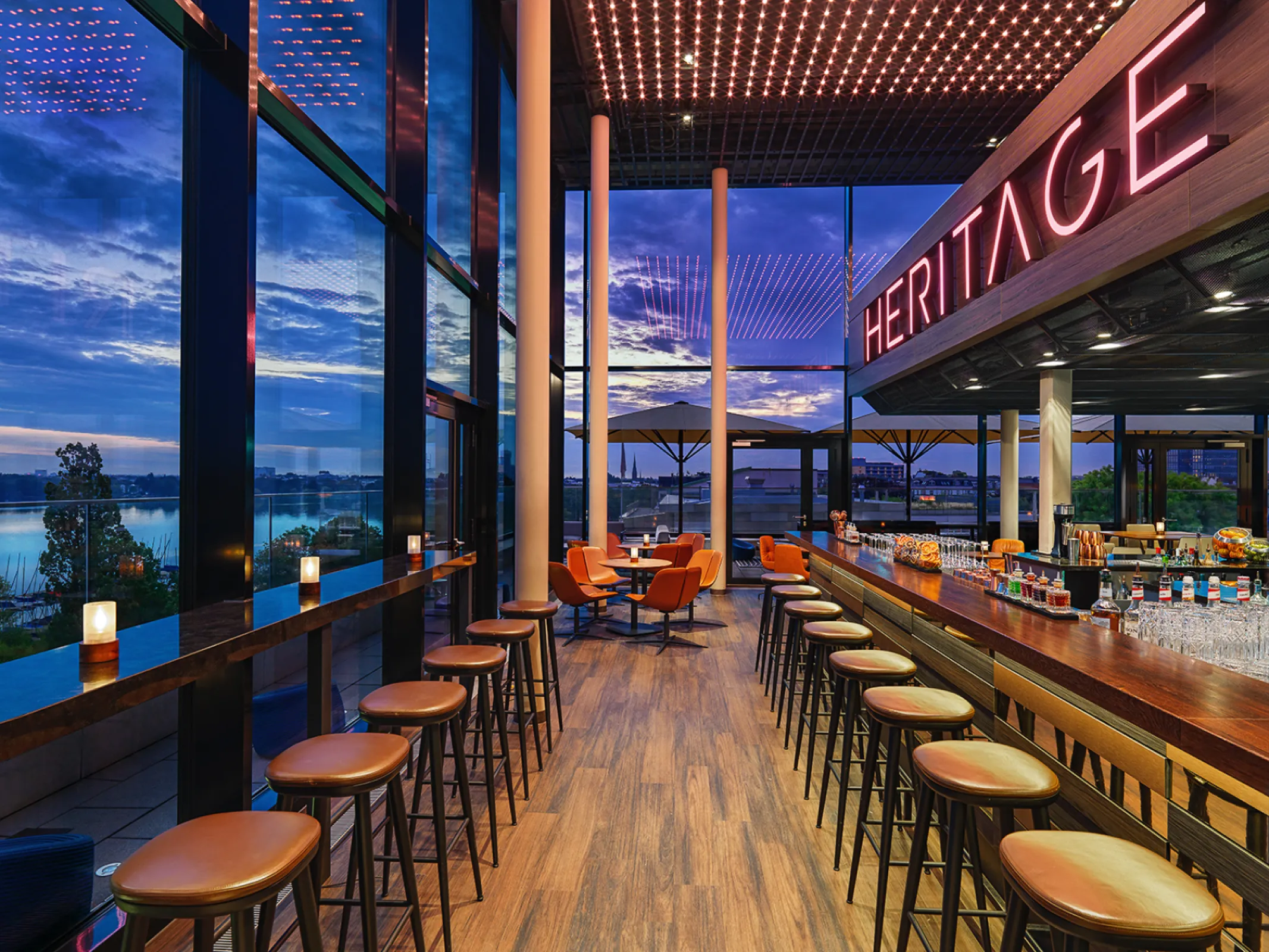 Le Méridien Hamburg - HERITAGE Bar for up to 150 pax