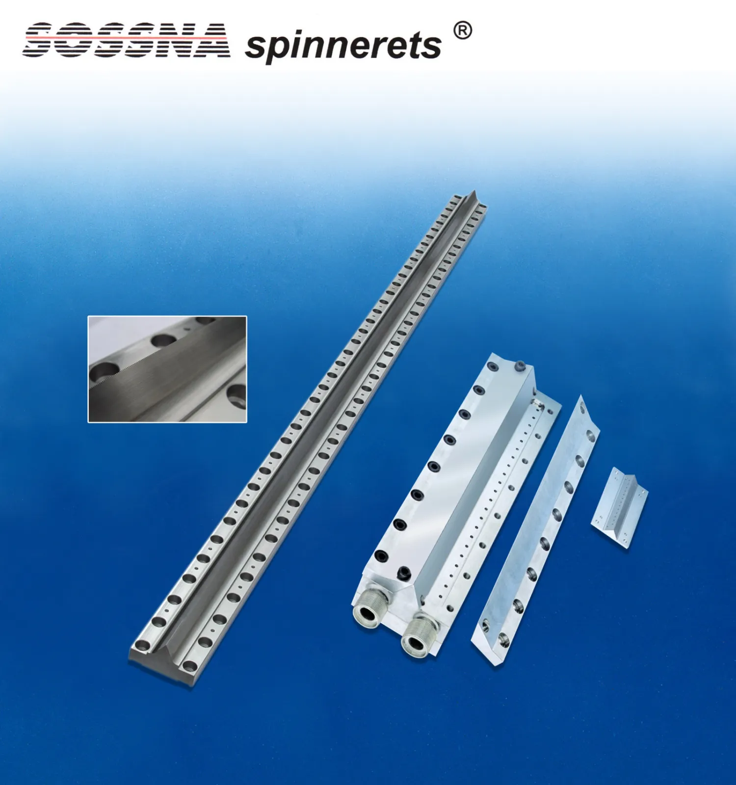 Spinnerets for melt blown