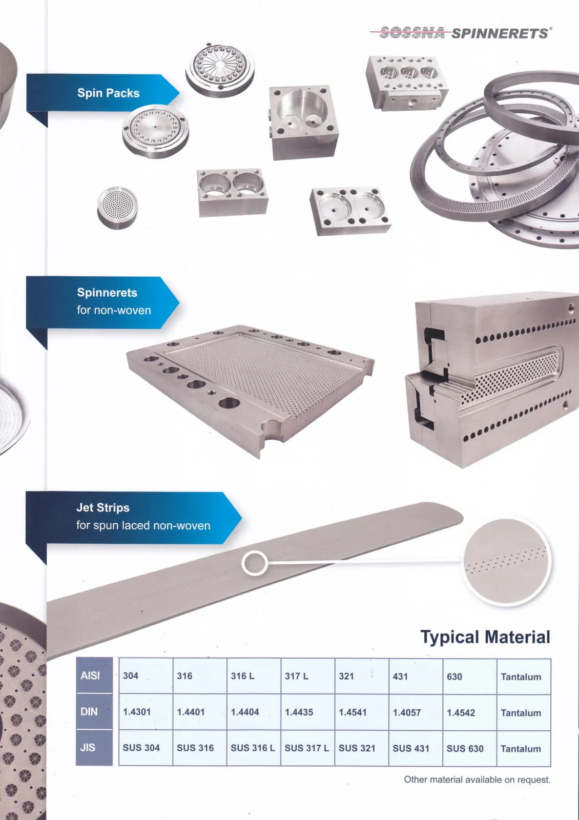 Sossna Catalogue