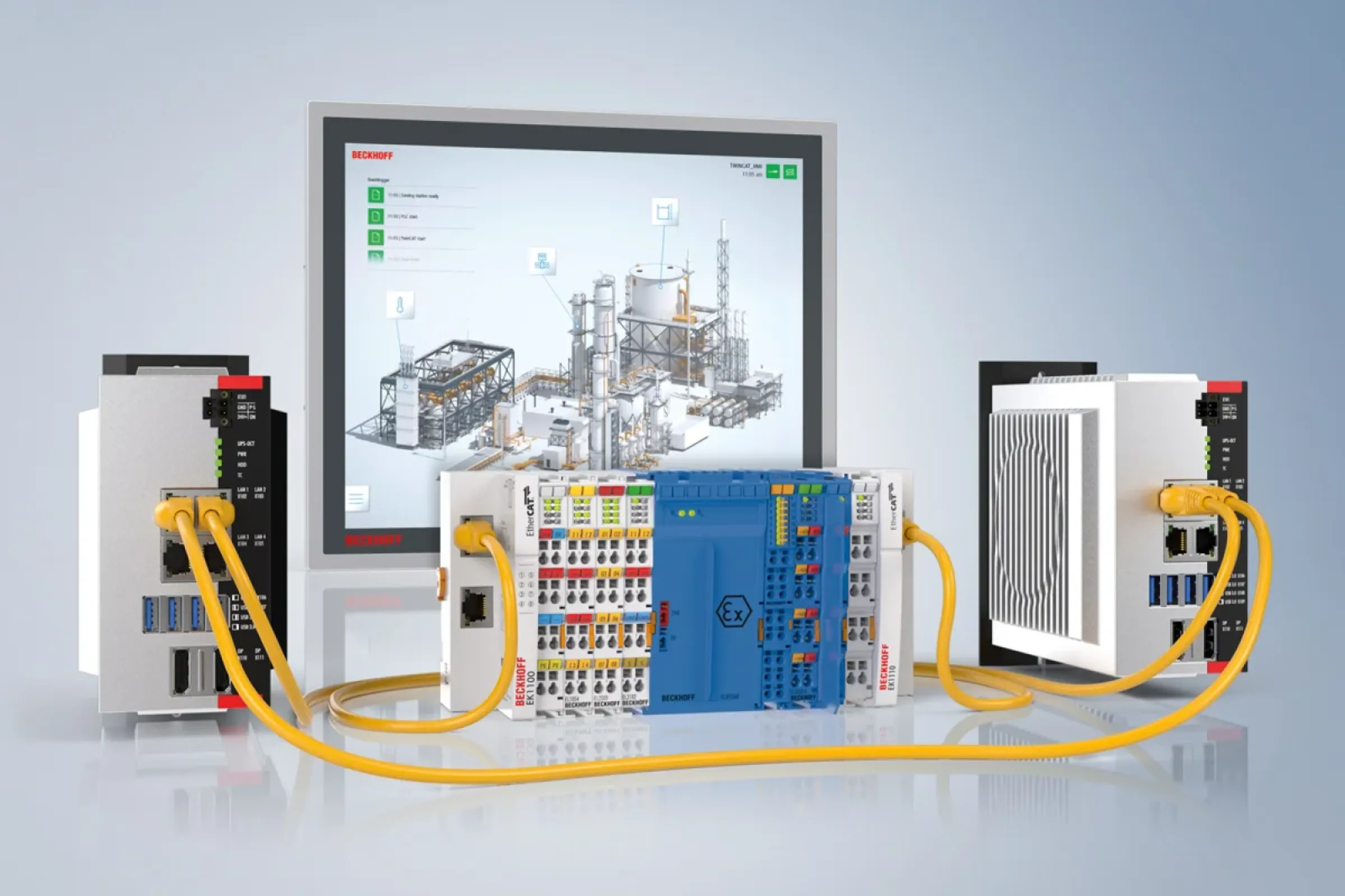 TwinCAT Controller Redundancy facilitates redundant control operation