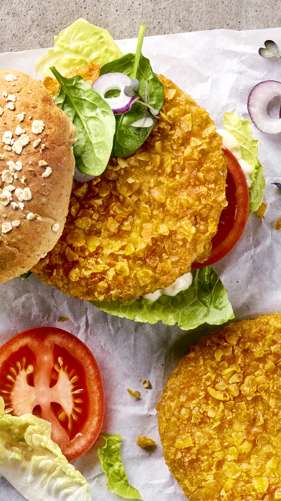 Crunchy Chicken Burger