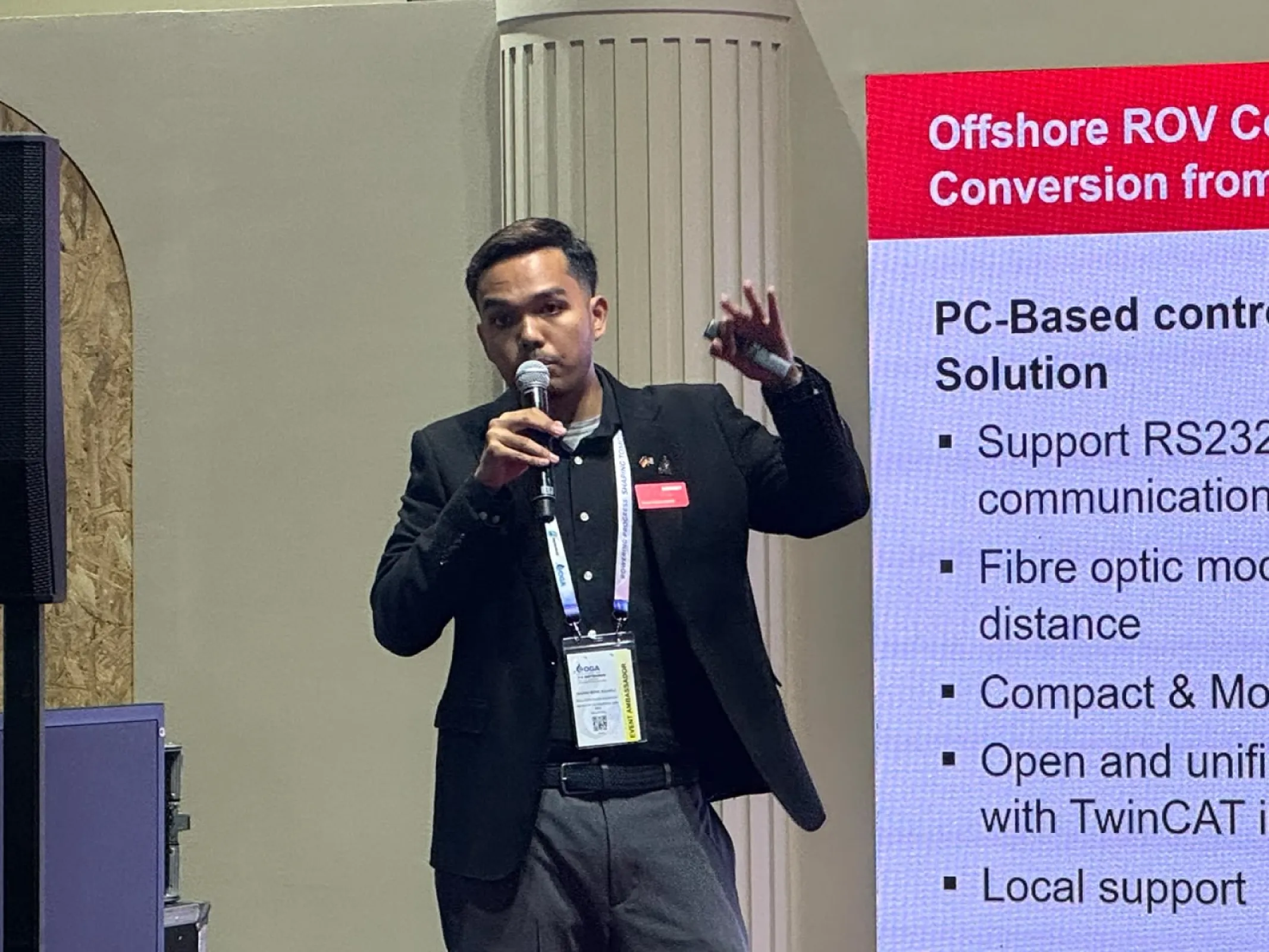 Beckhoff at Oil & Gas Asia: SPEAK OGA