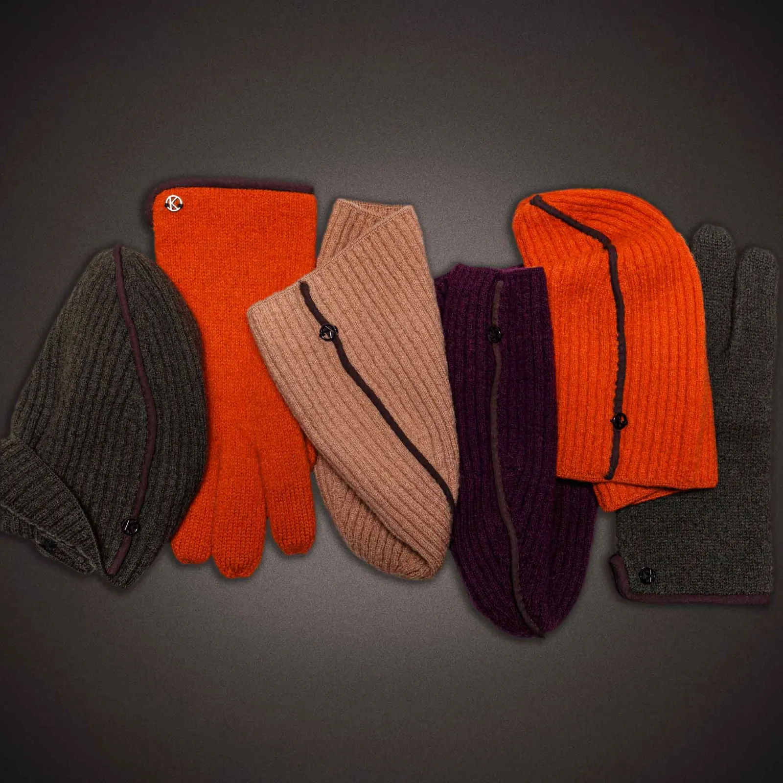 A contemporary collection of premium knit accessories, combining warmth, comfort, and modern style.
