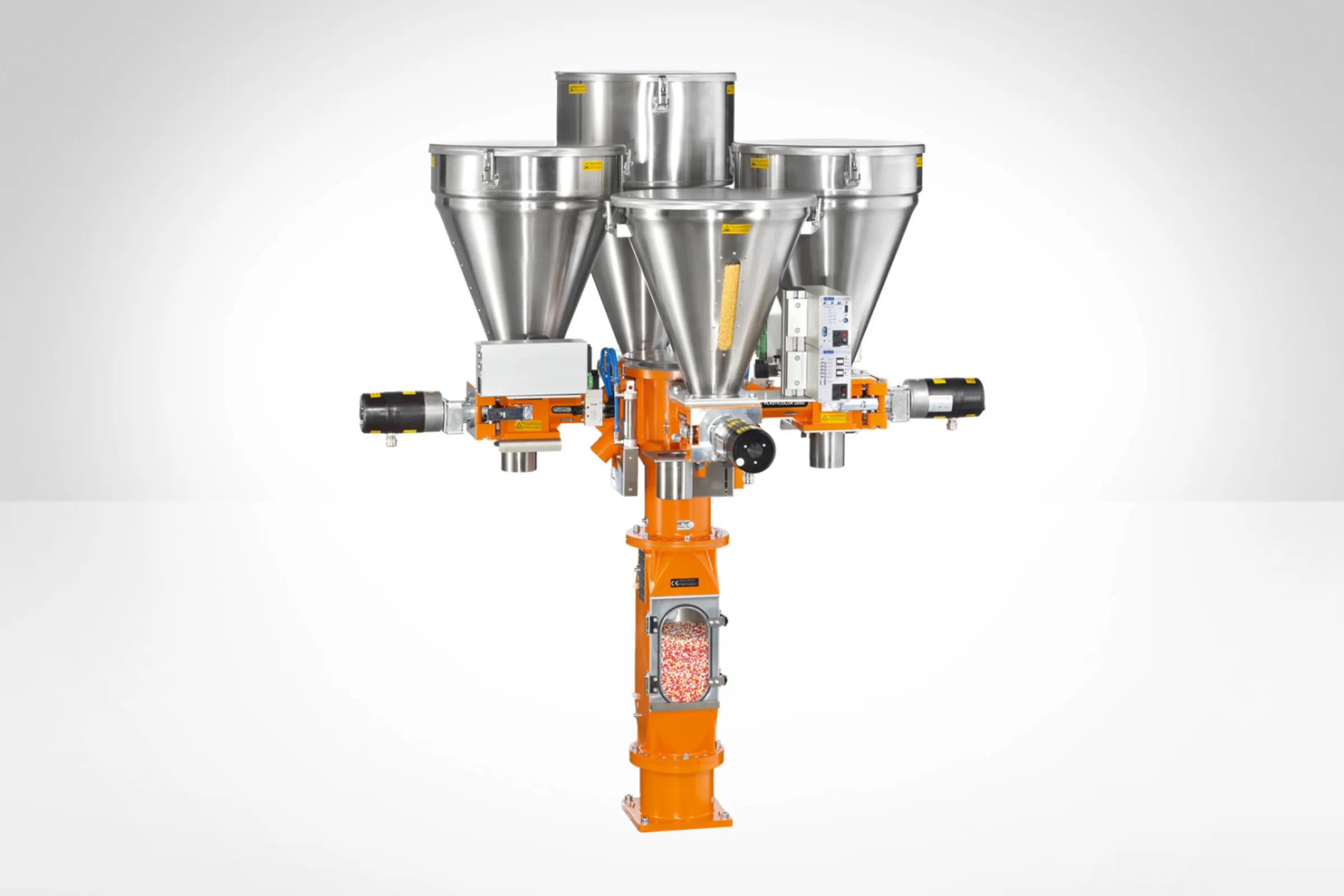 WOYWOD PLASTICOLOR VOLUMETRIC MIXING STATION