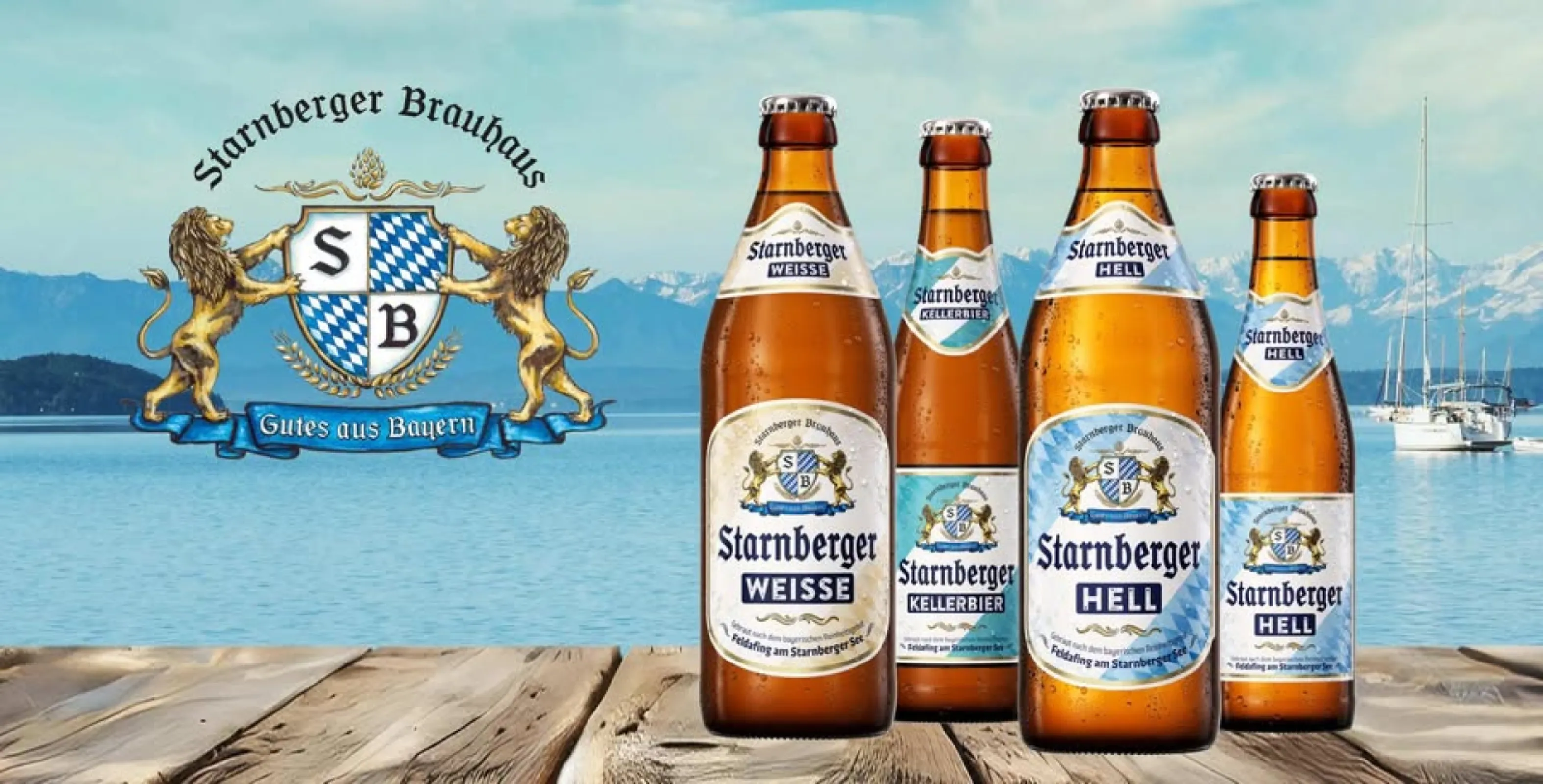 with typical Bavarian beer.