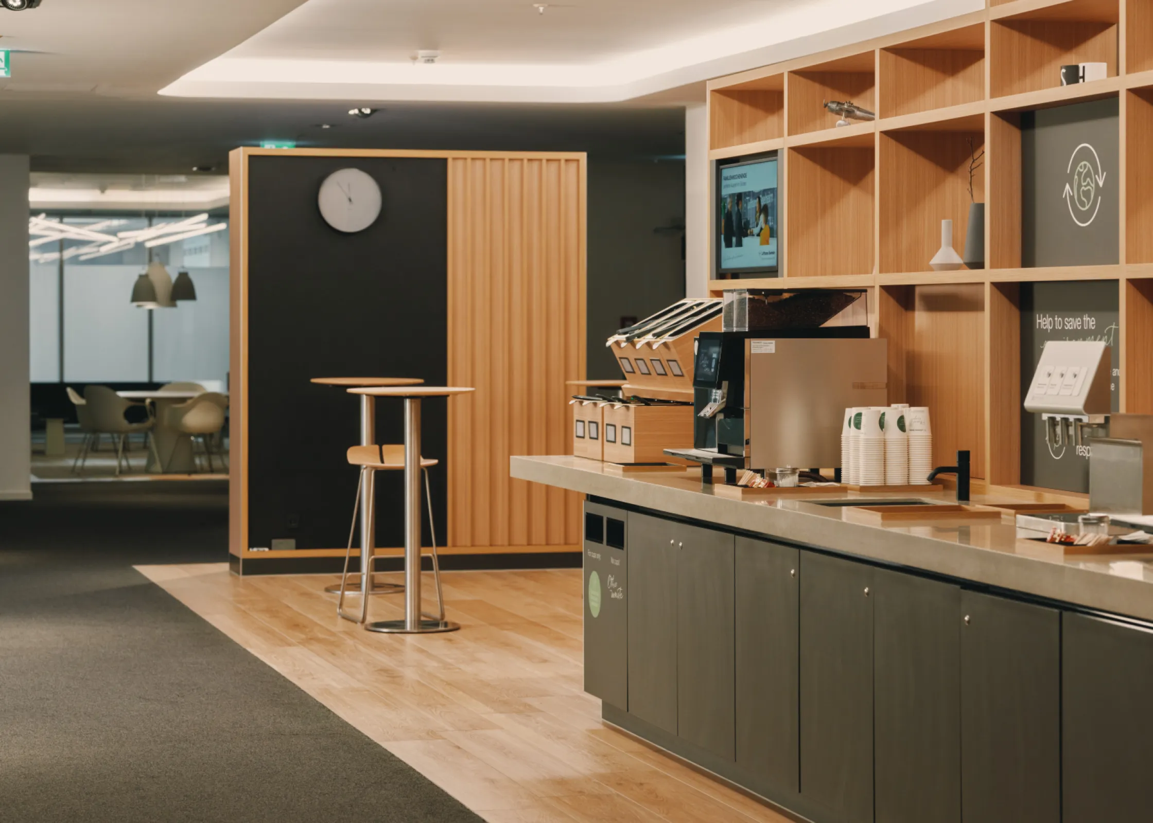 Coffeepoints and Open Areas