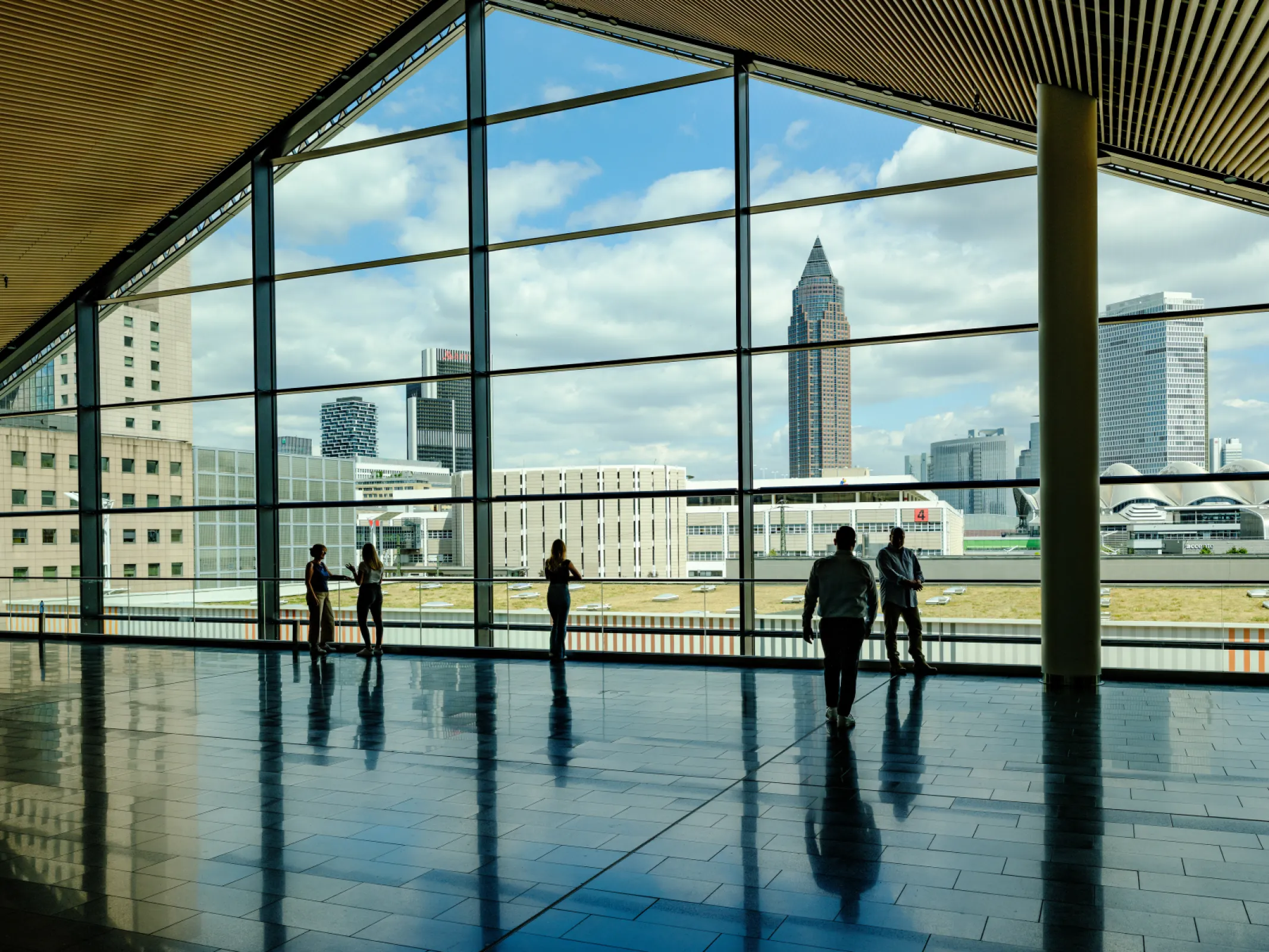 view from foyer of hall 12