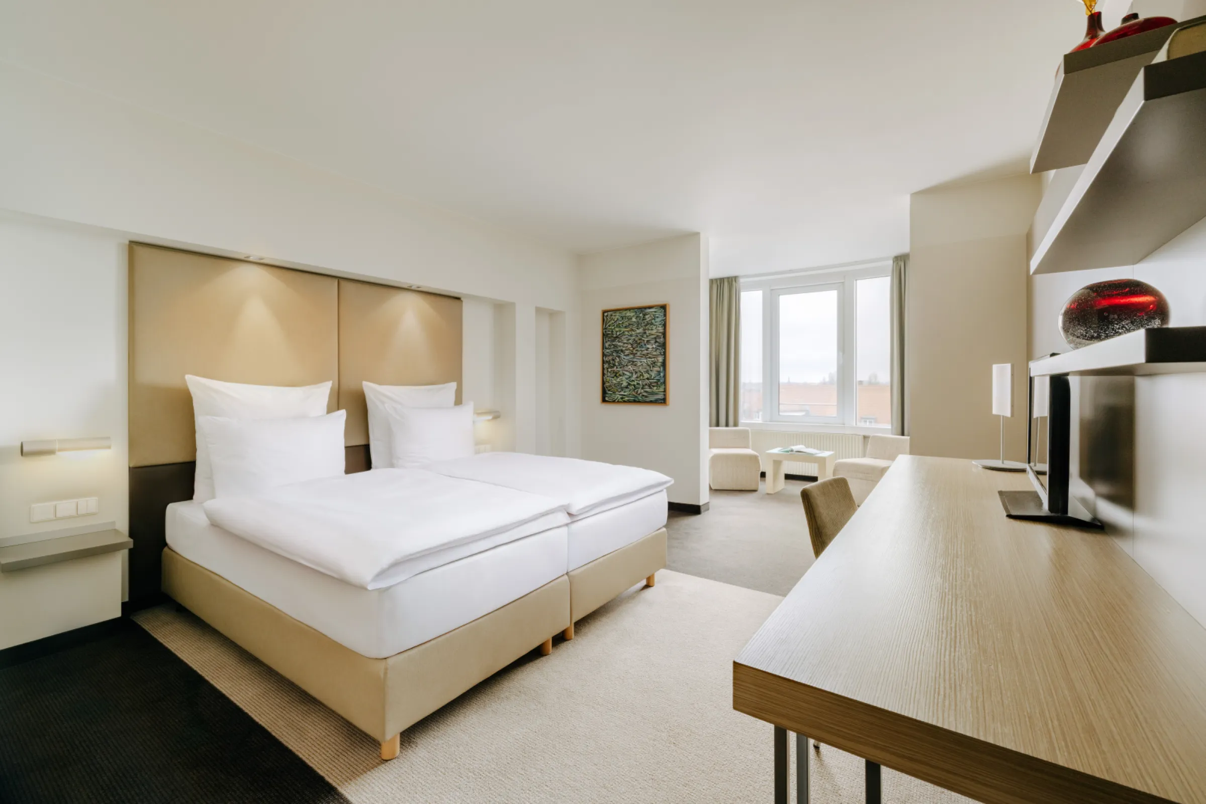 Modern Guest Rooms & Suites