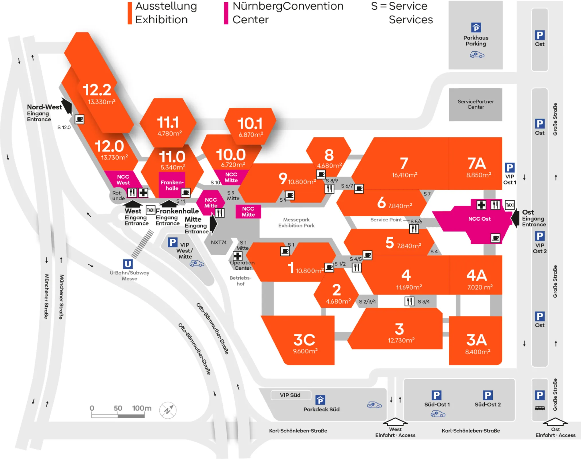 Site Overview NürnbergMesse