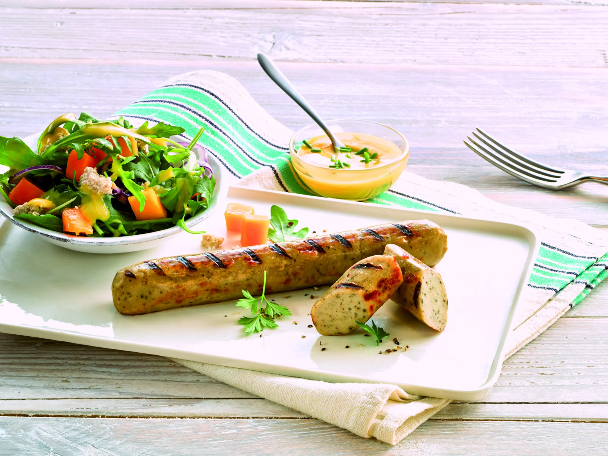 Vegan sausage