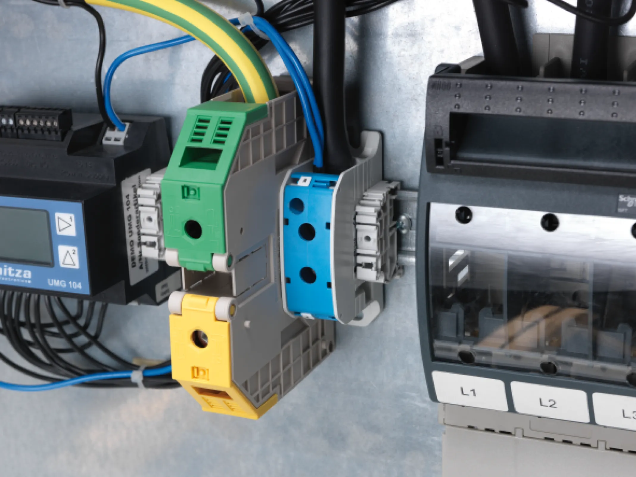 Application HORA eTec Aluminium Terminal Block