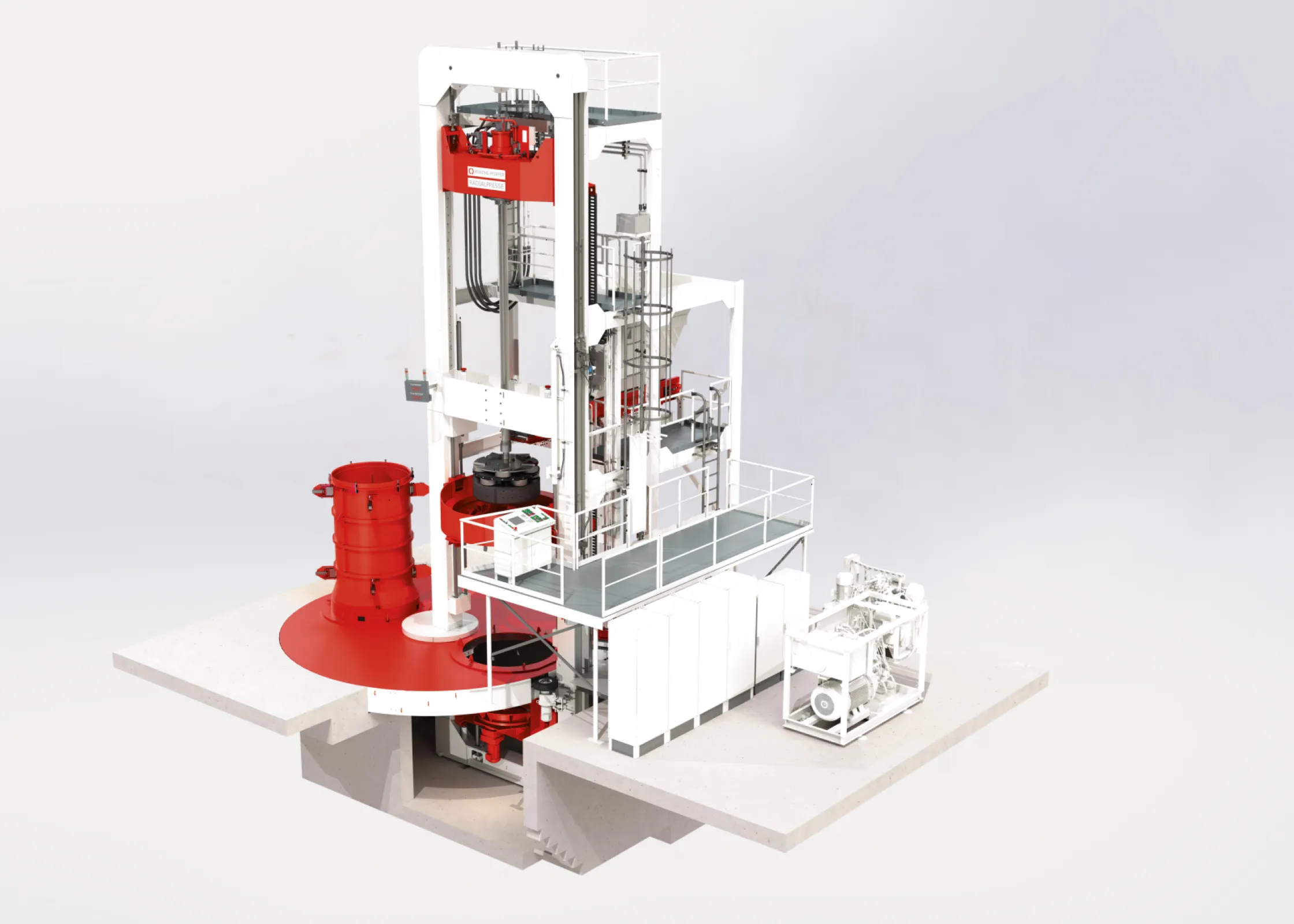 PRINZING PFEIFFER Radial Press RP
