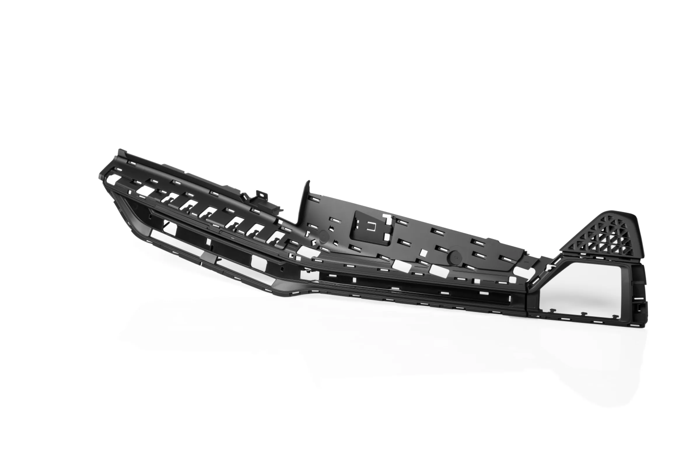 Instrument Panel Carrier: injection molding, masking, spray painting