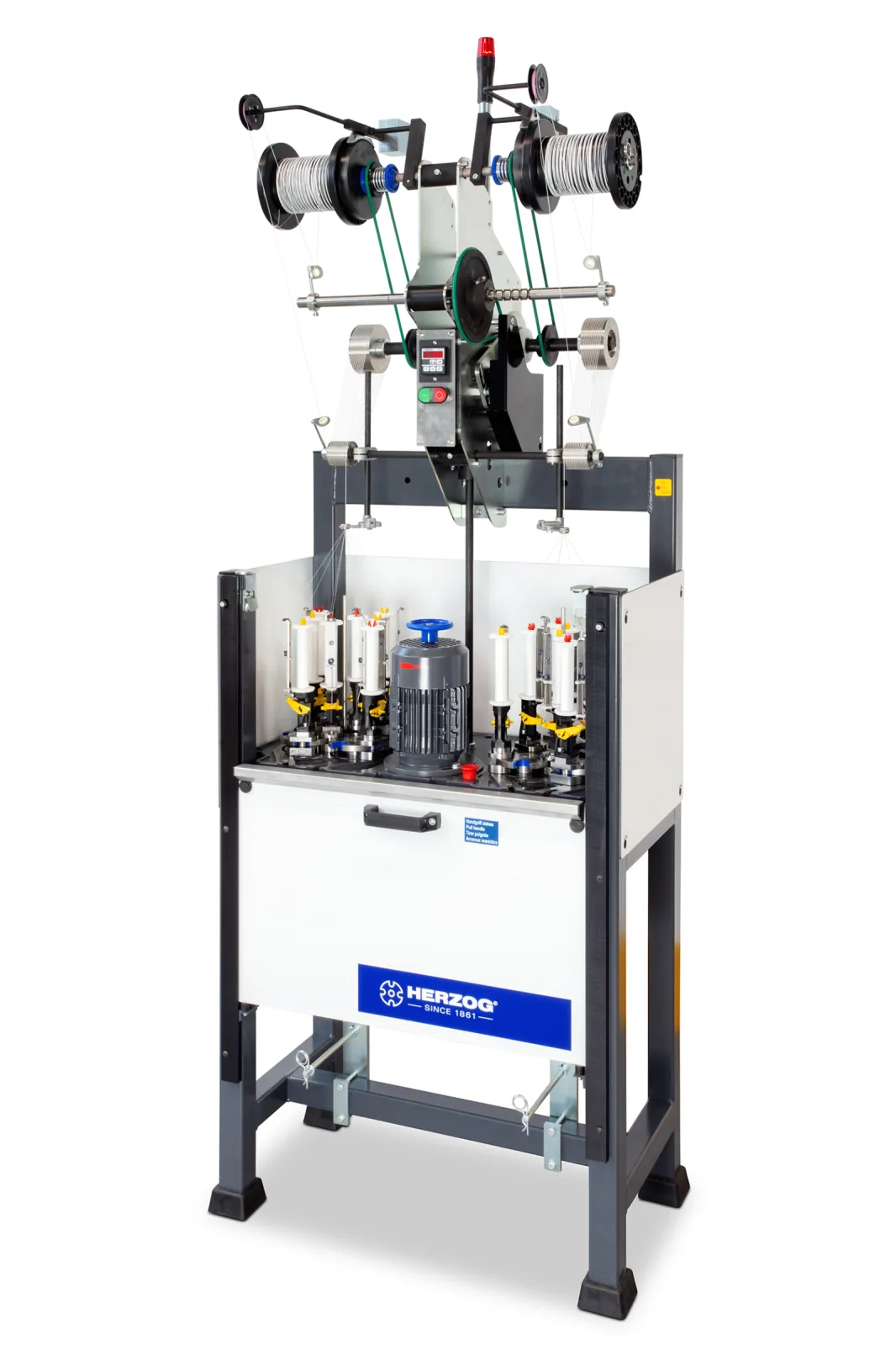 QU 2/8-100 Suture braiding machine