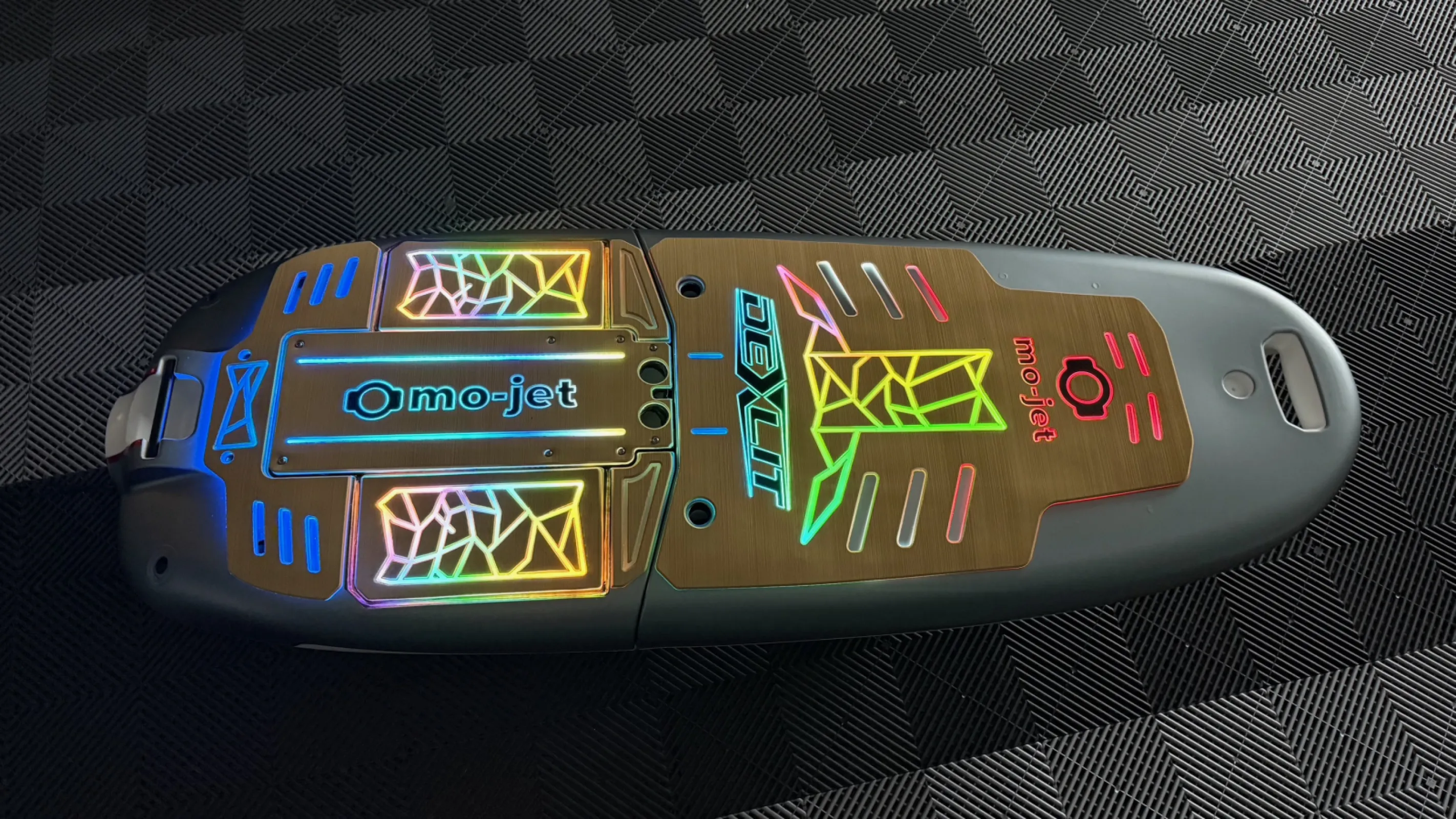 Only 8mm thick and fully illuminated