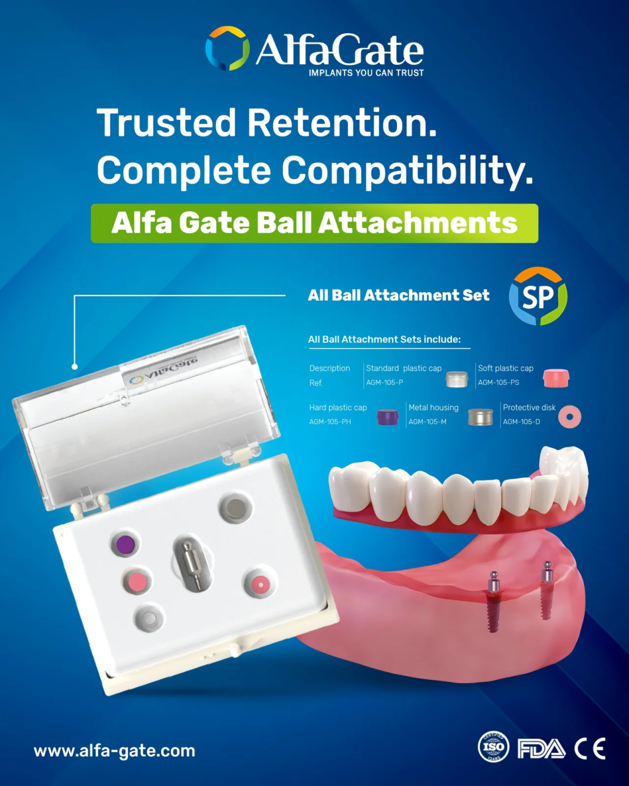 Alfa Gate Ball Attachments