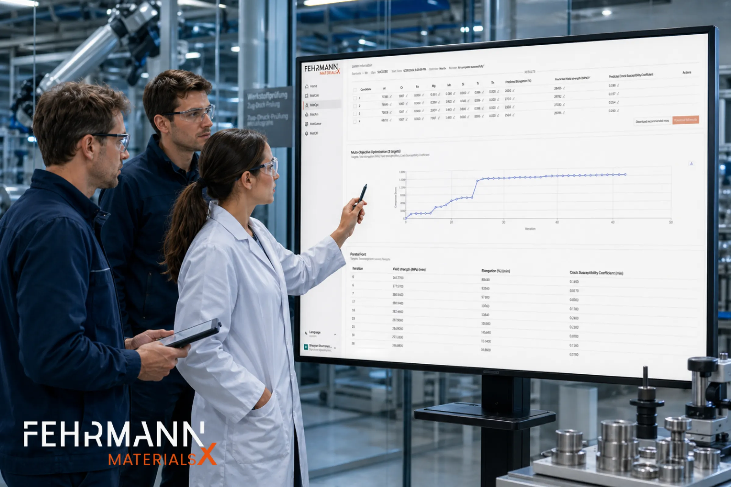MaterialsX MatSIM helps production teams monitor process performance, analyze operational data, and identify opportunities to improve efficiency and quality.
