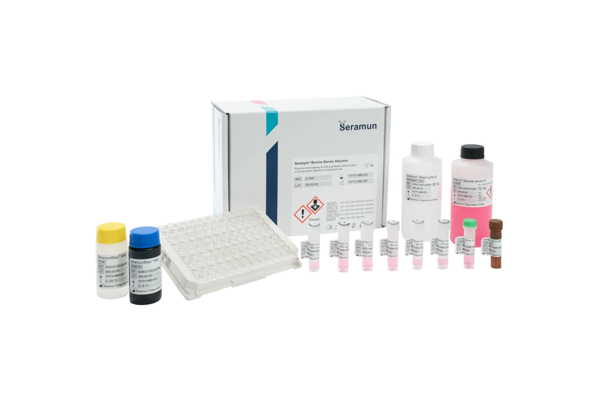 Serazym(R) Bovine Serum Albumin - Testkit