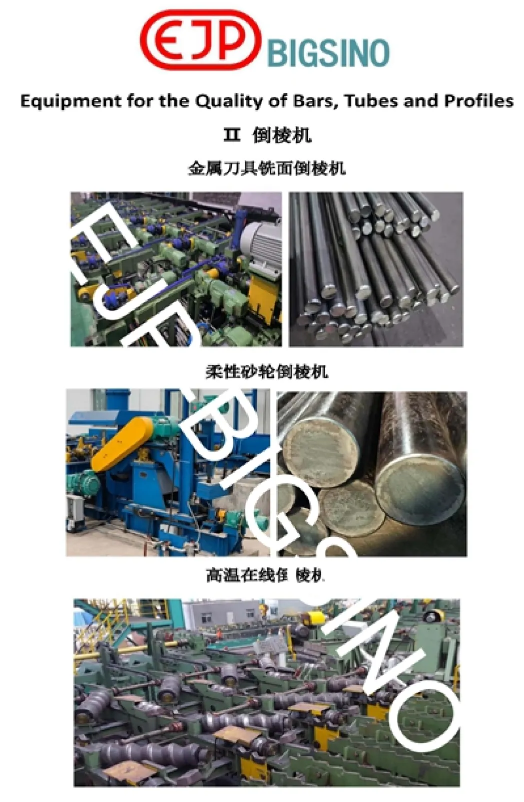 Chamfering machine