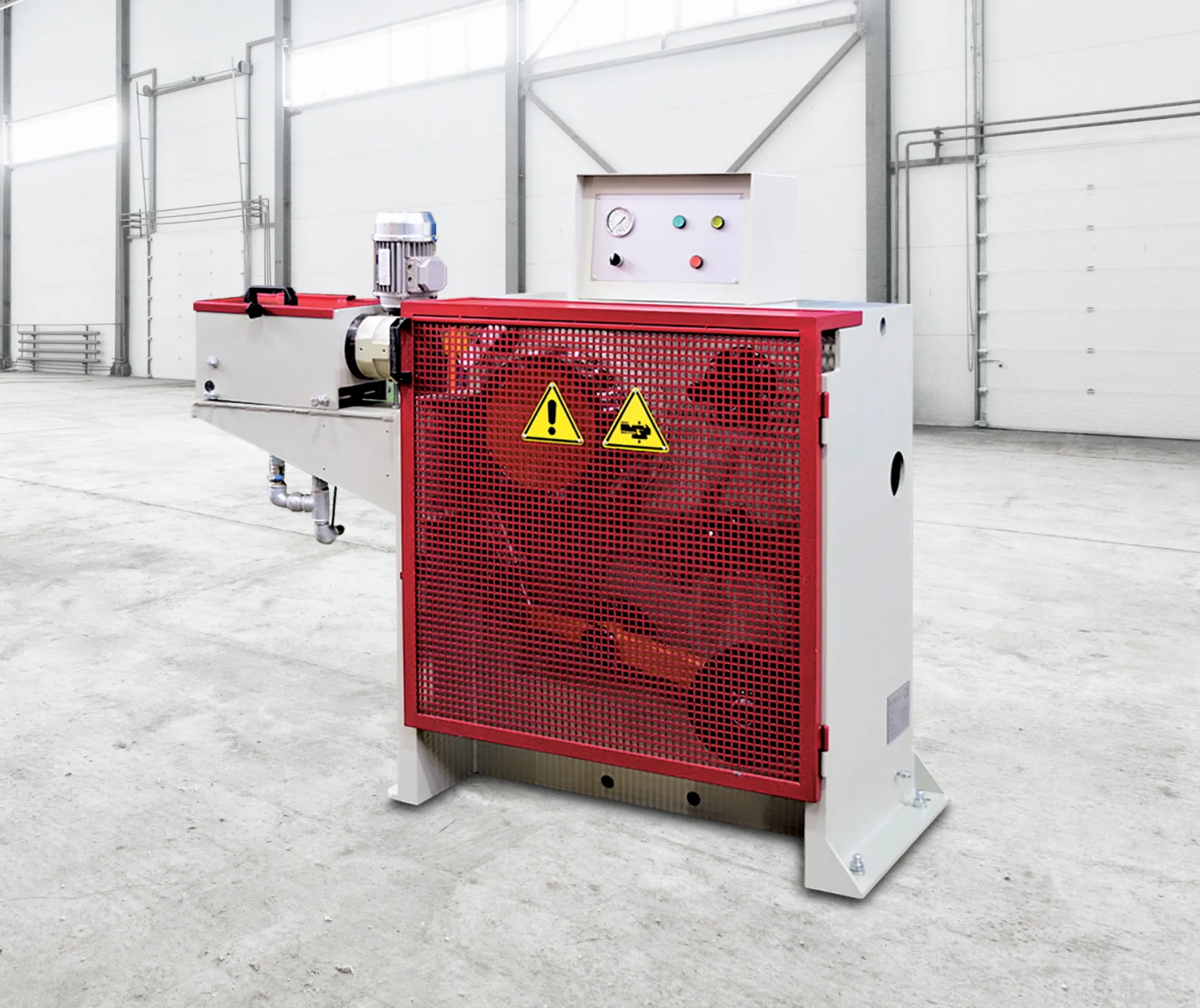 Single block wire drawing machine