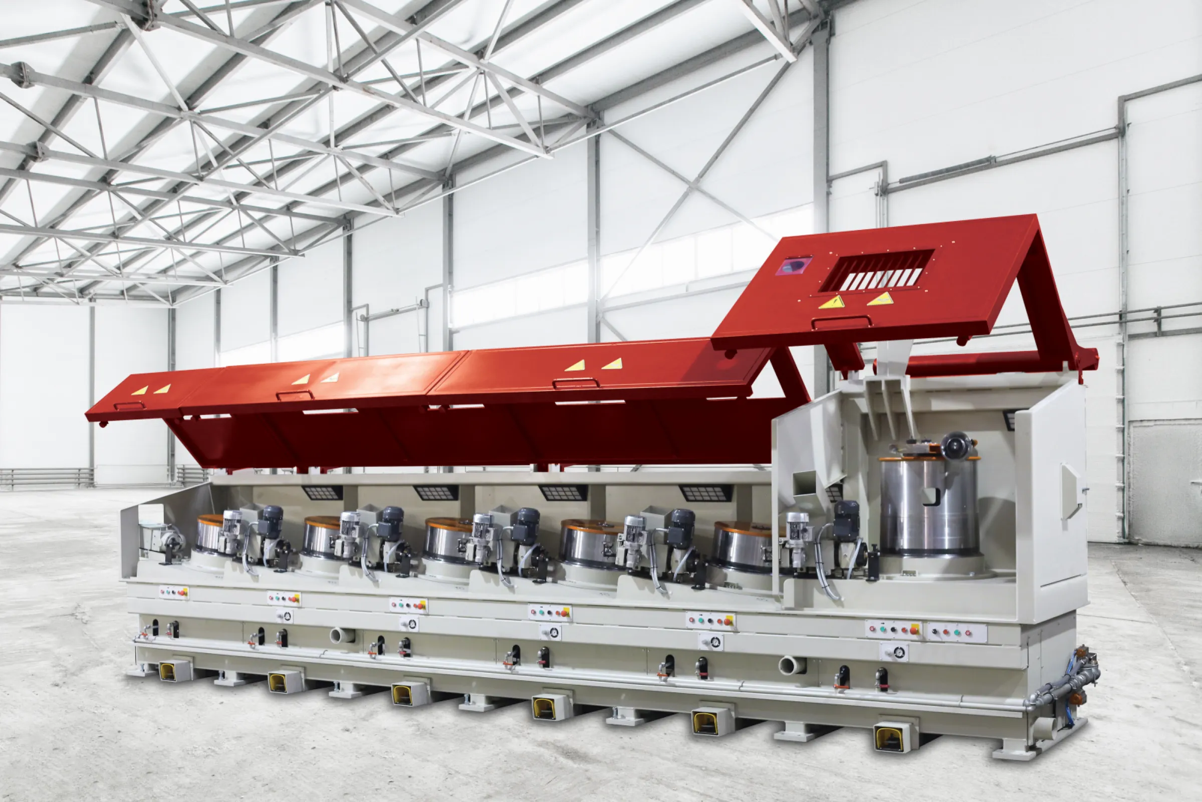 Dry wire drawing machine