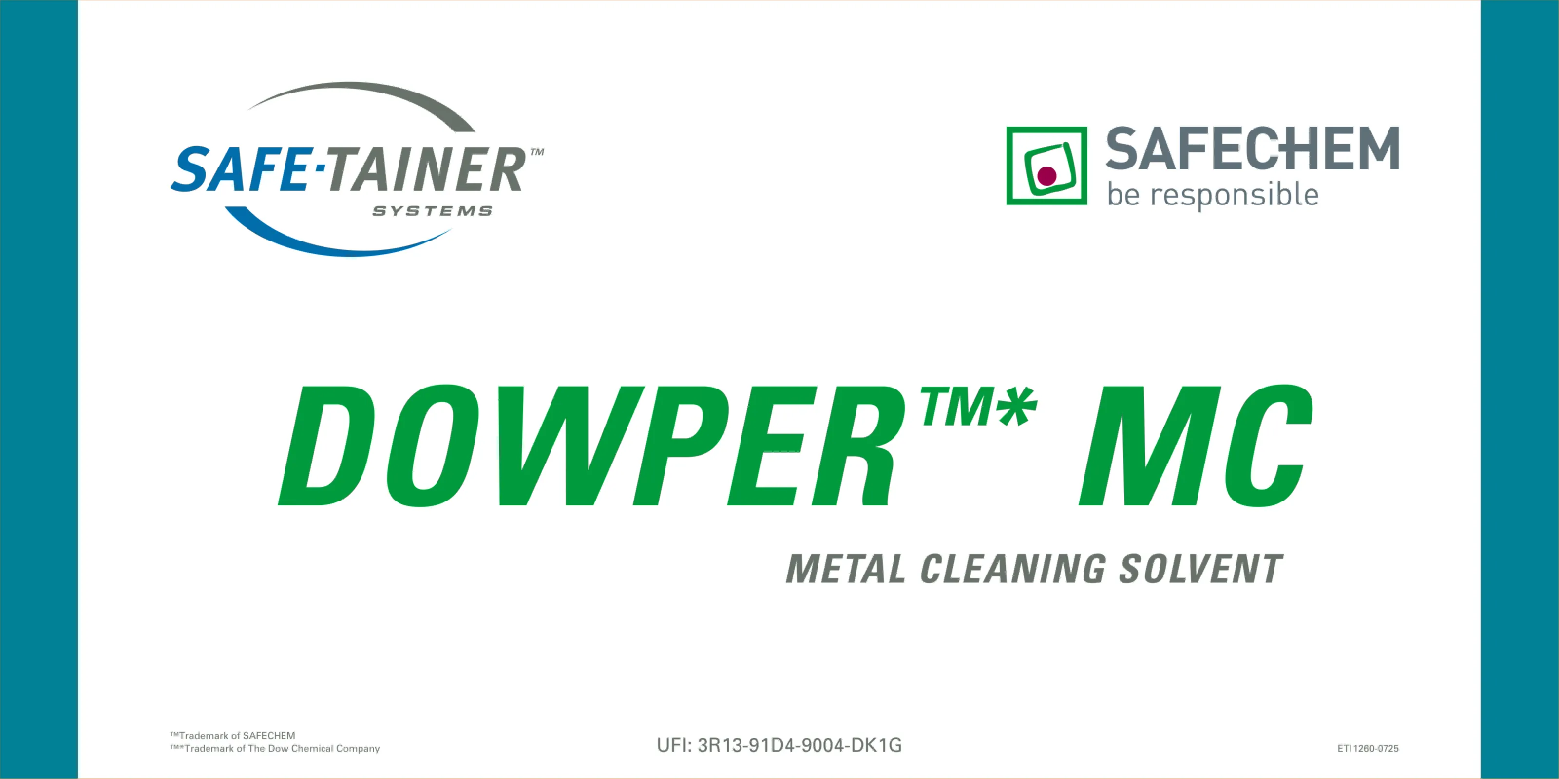DOWPER™* MC (virgin-grade Perchloroethylene)