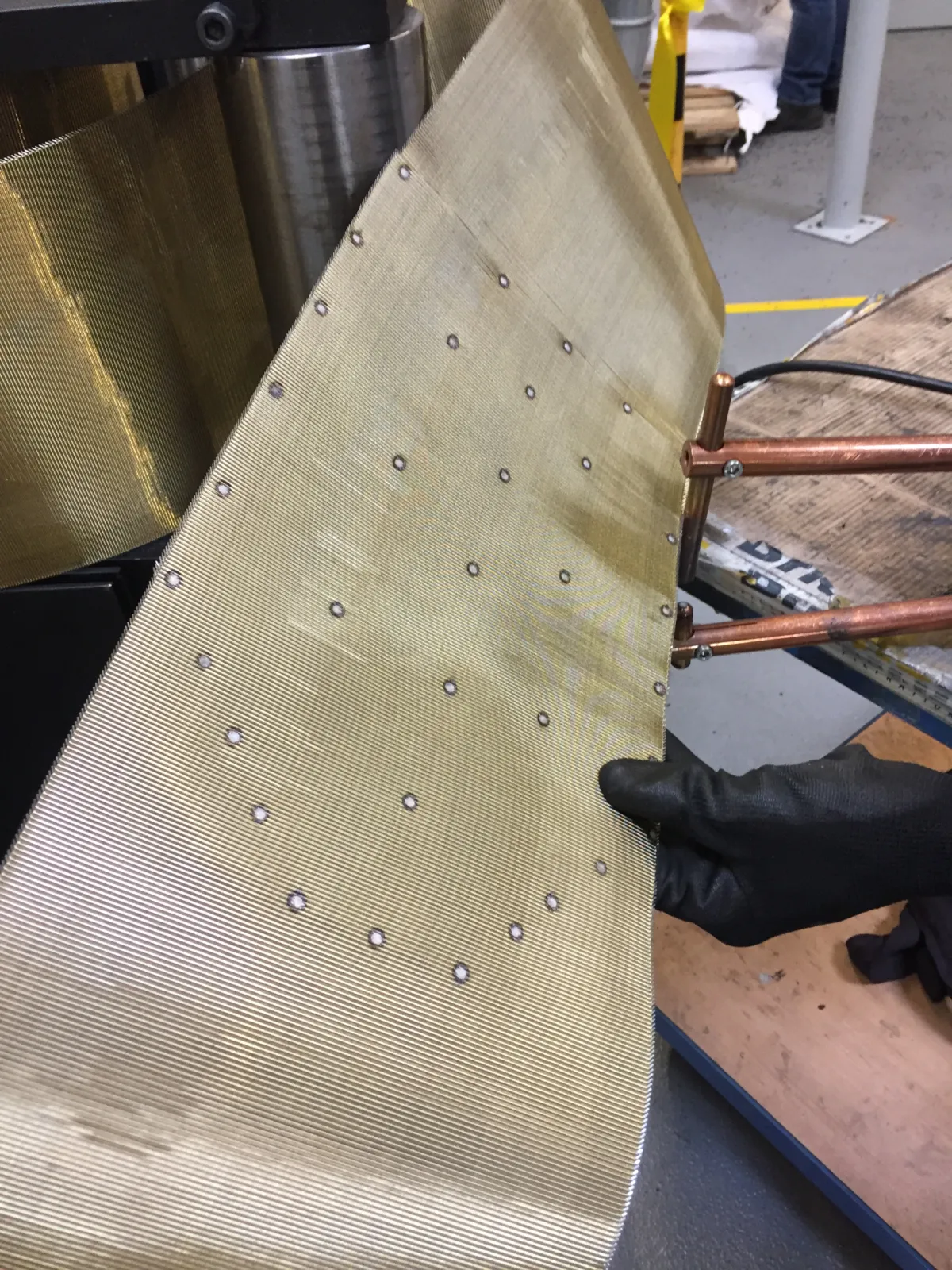 Screen welding
