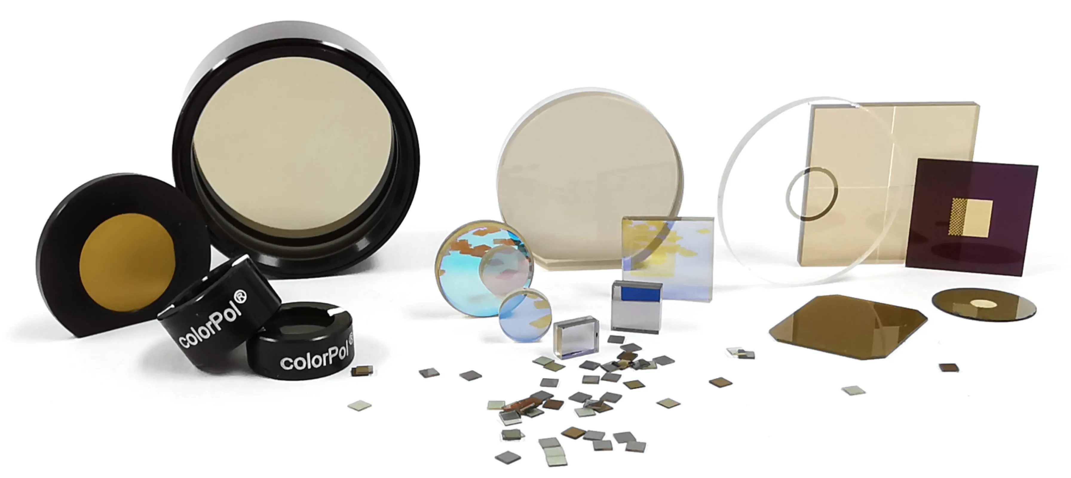 customizable glass polarizers