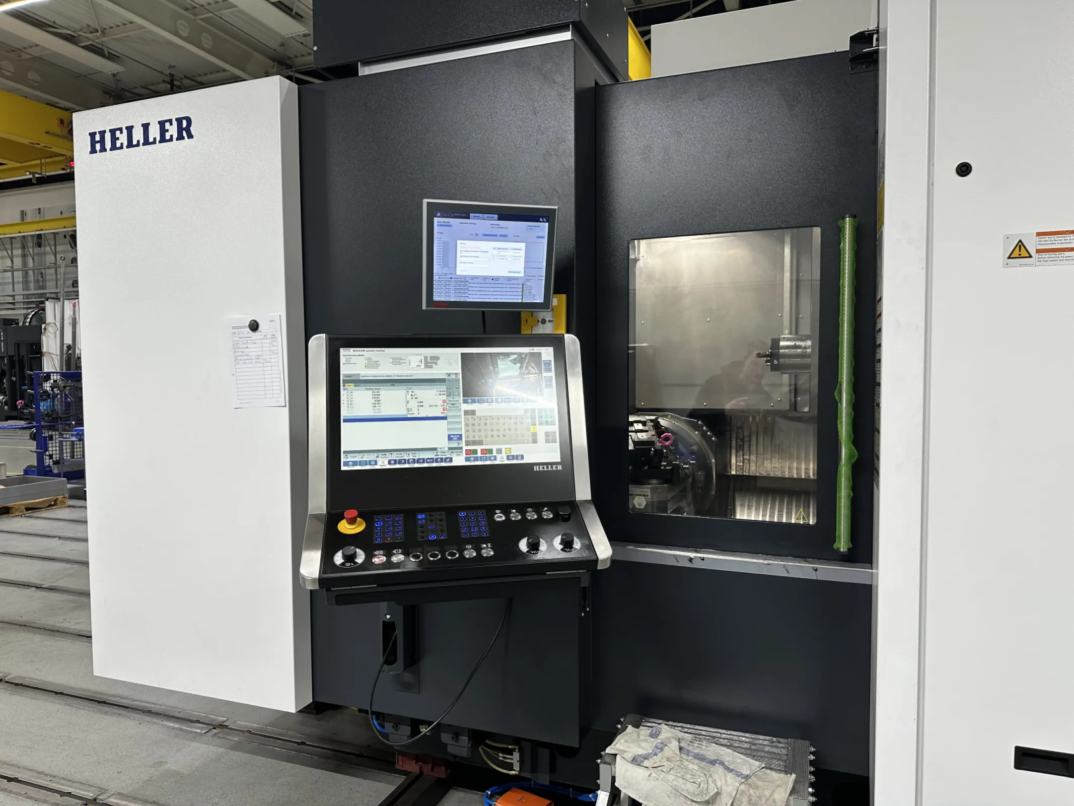 DPMS HMI on HELLER HF 3500