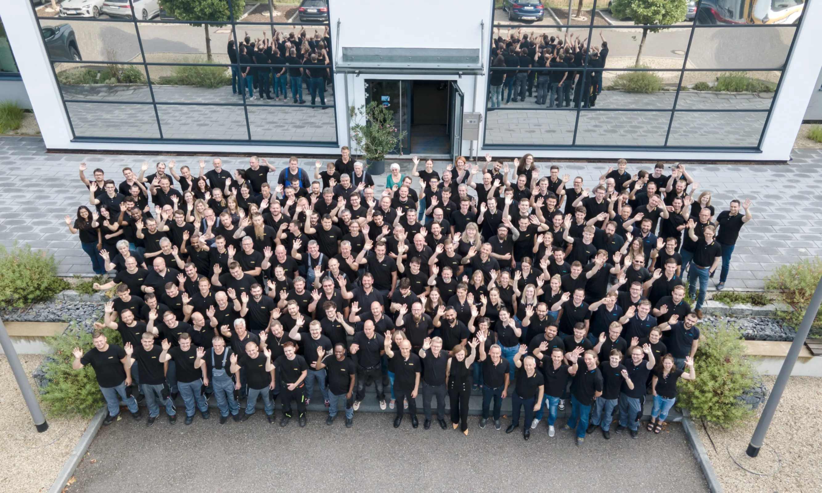 The stela-family: approx. 270 employees are employed in the head quarter.
